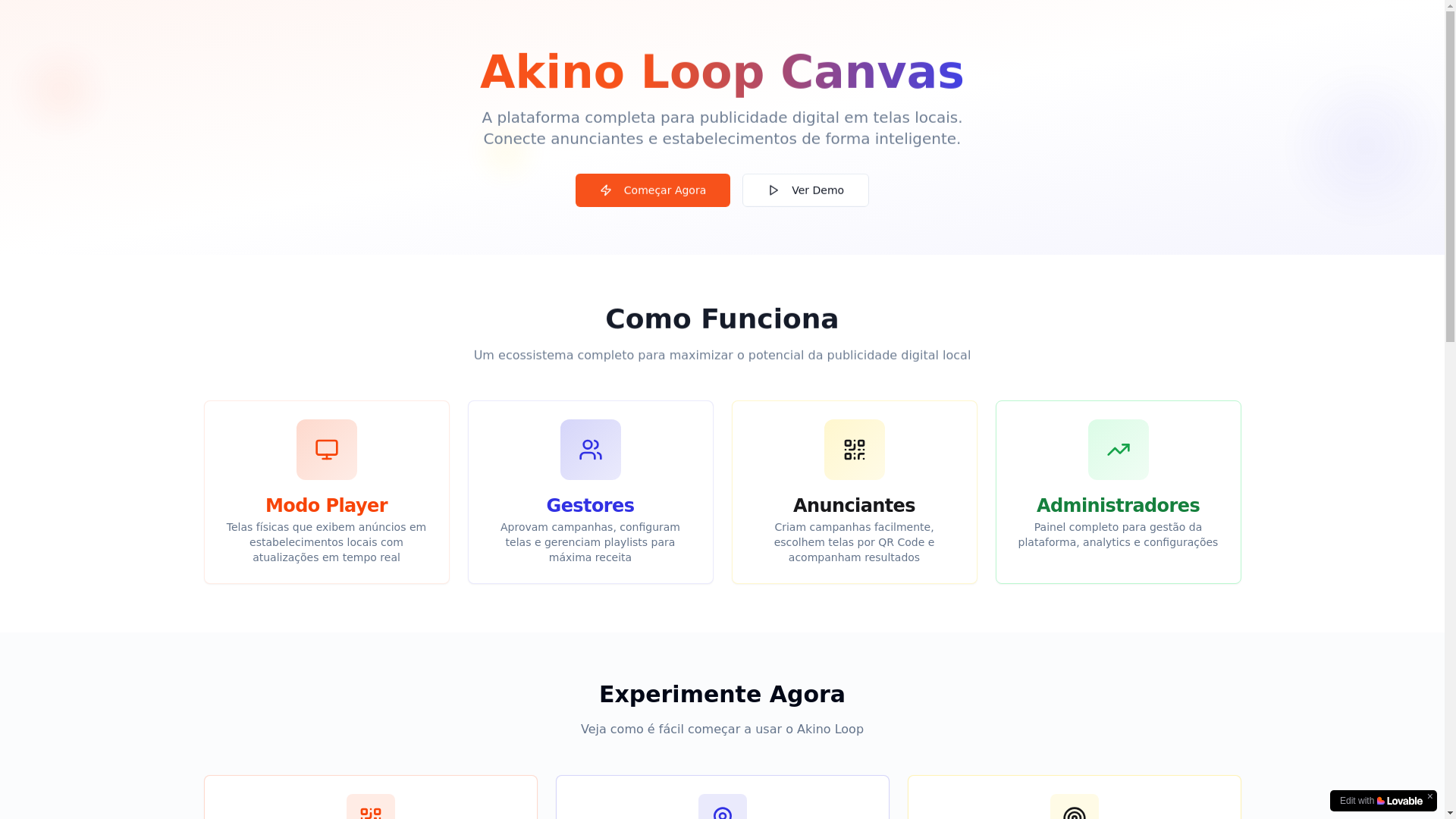 website screenshot of https://loopview.app/