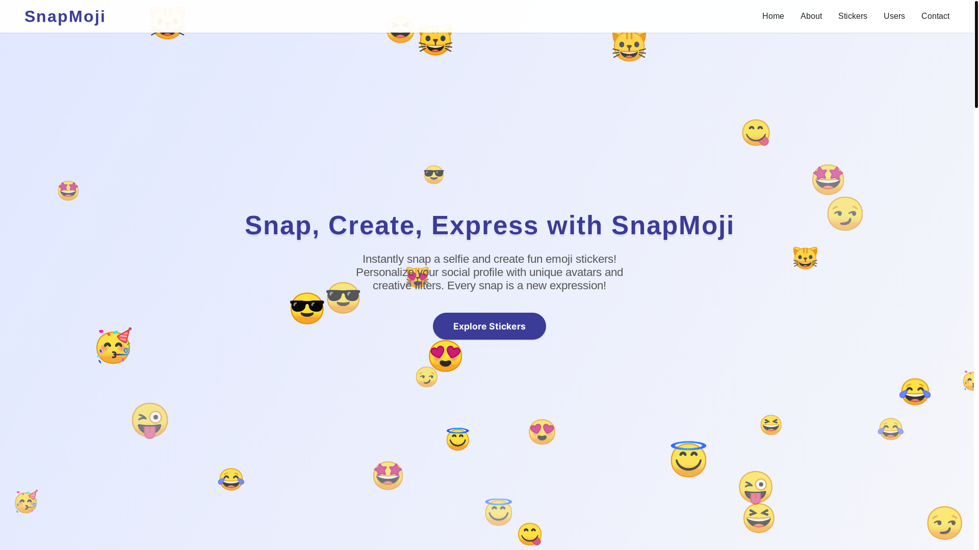 website screenshot of https://www-snap-moji-com.pages.dev/