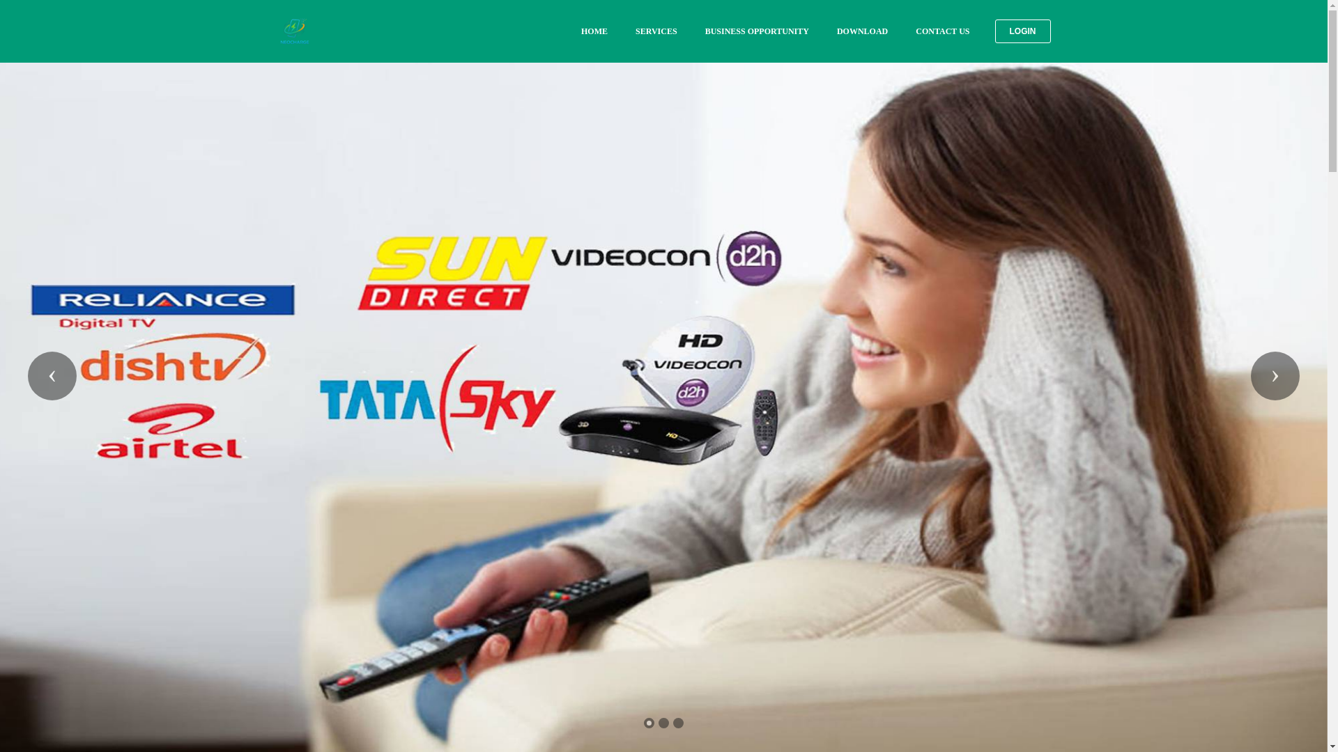 website screenshot of https://neocharge.in/