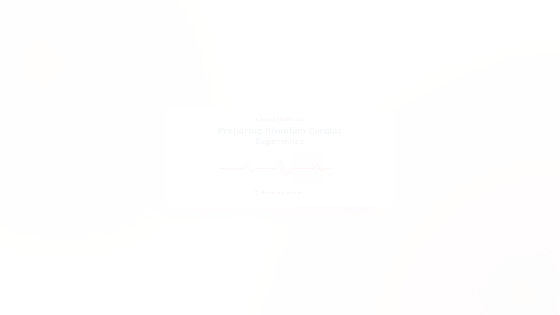 website screenshot of https://rahimiaheartcare.com/