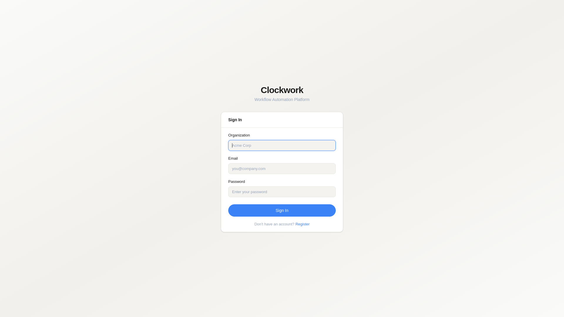 website screenshot of https://clockwork-app-1wv.pages.dev/