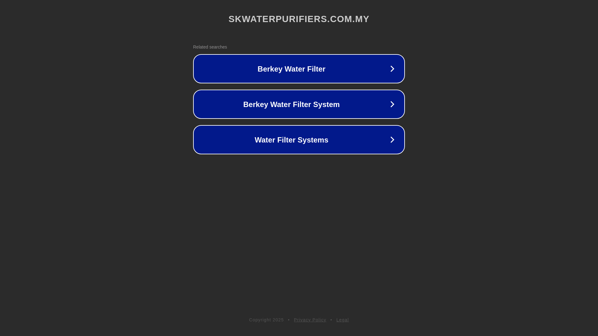 website screenshot of https://skwaterpurifiers.com.my/