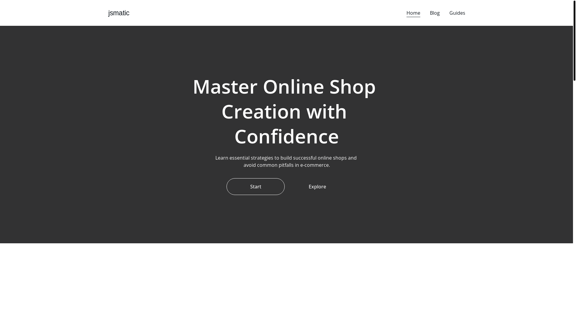 website screenshot of https://jrmatics.shop/