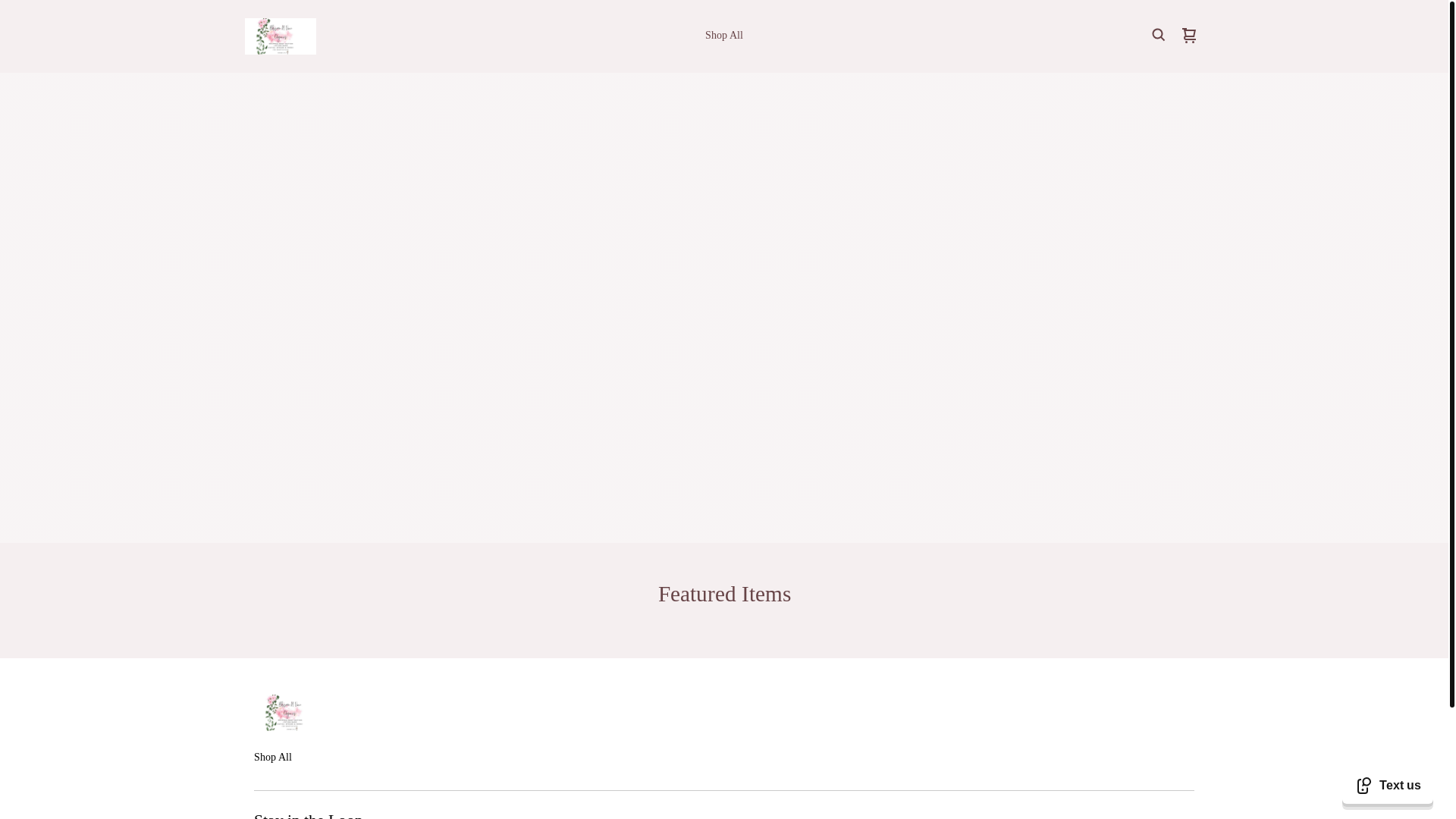website screenshot of https://blossomnvineorganics.com/