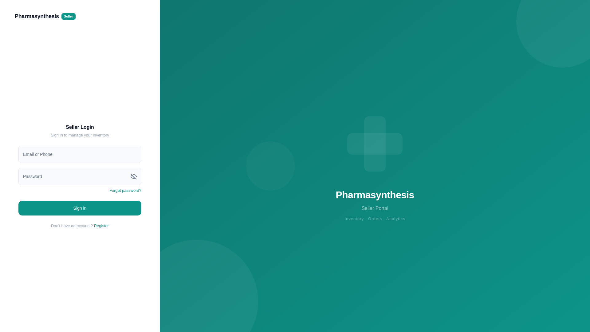 website screenshot of https://pharma-seller.pages.dev/