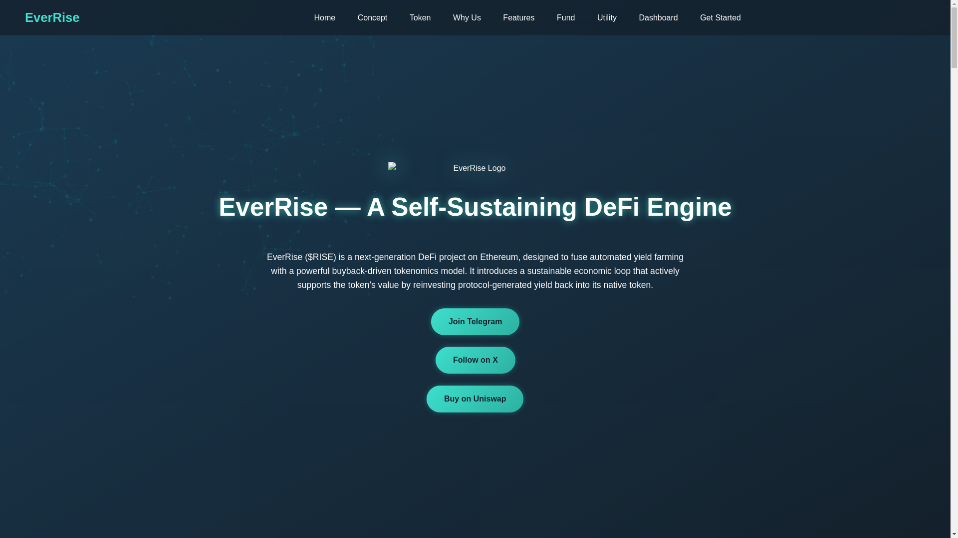 website screenshot of https://eternal-index.tech/