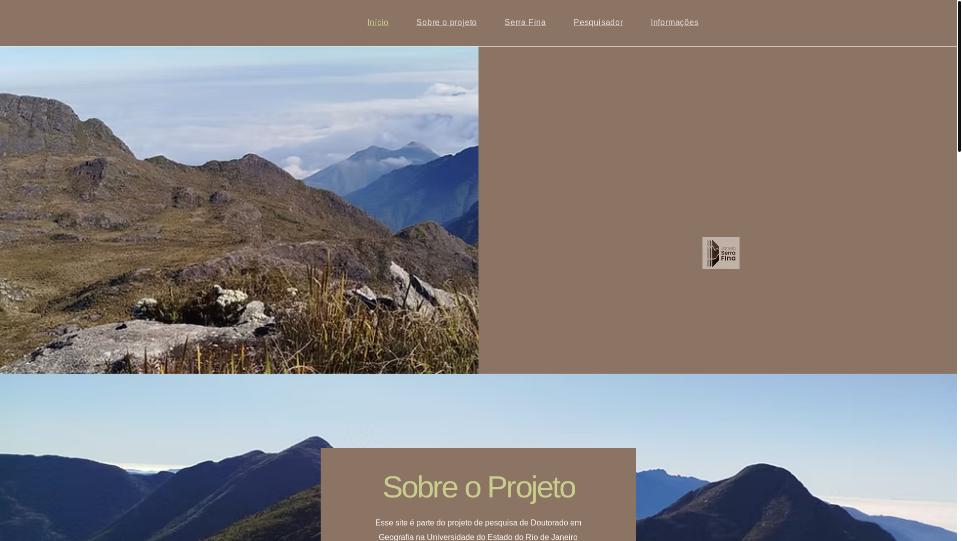 website screenshot of https://janeladaserrafina.com/
