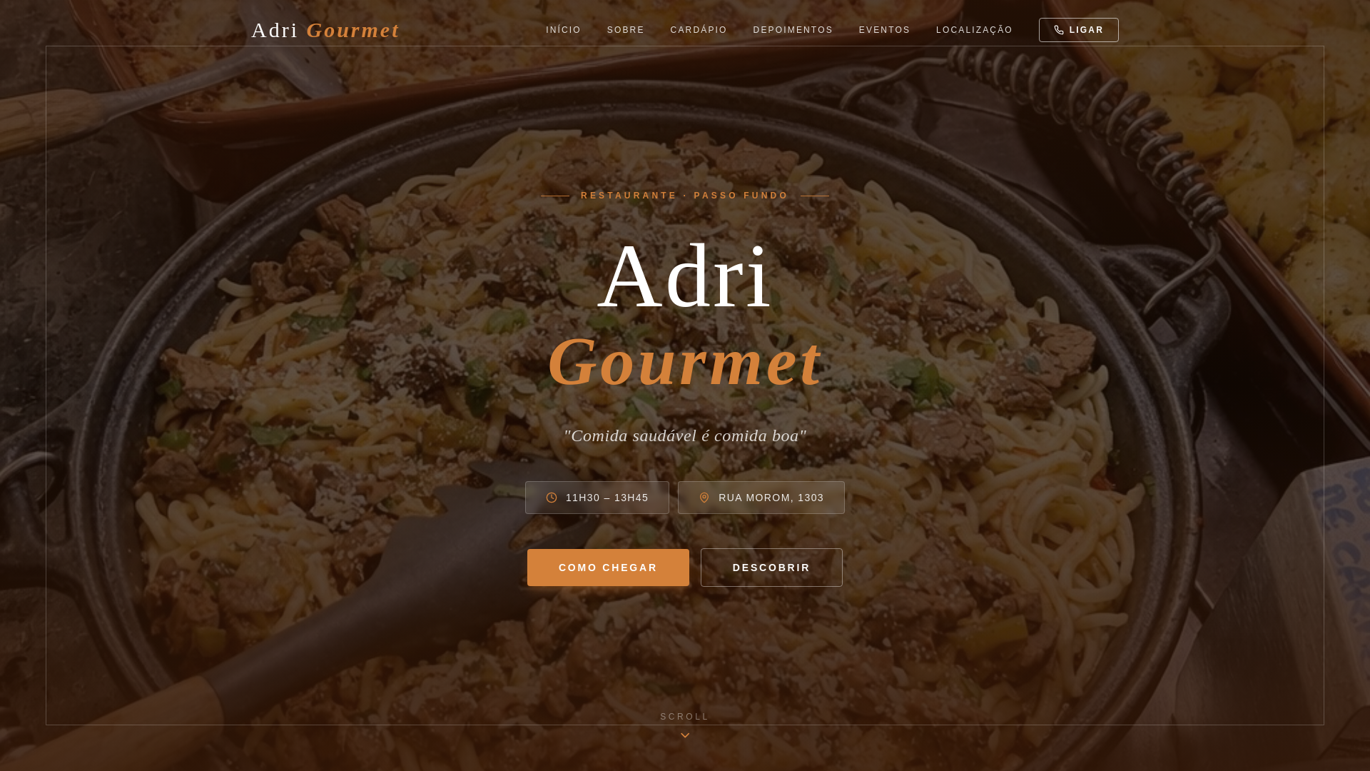 website screenshot of https://adrigourmet.sbs/