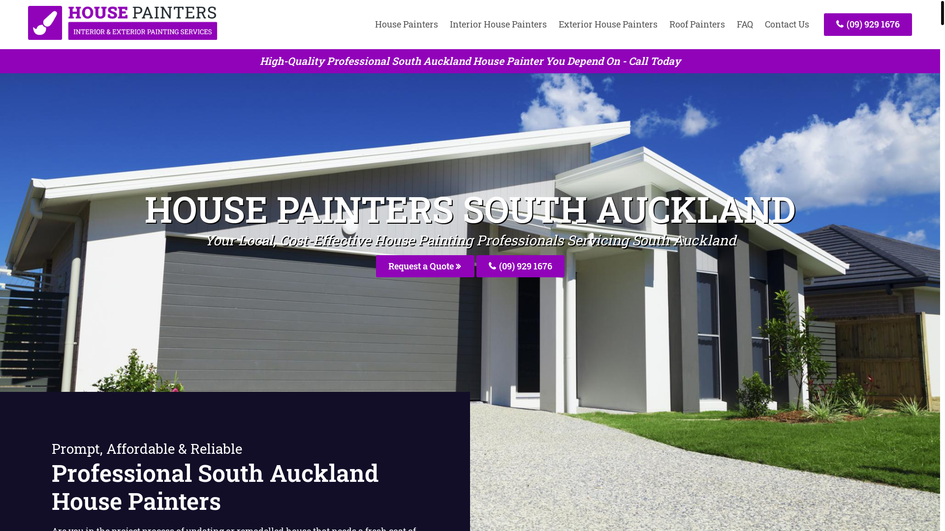 website screenshot of https://housepainterssouthauckland-nz.pages.dev/