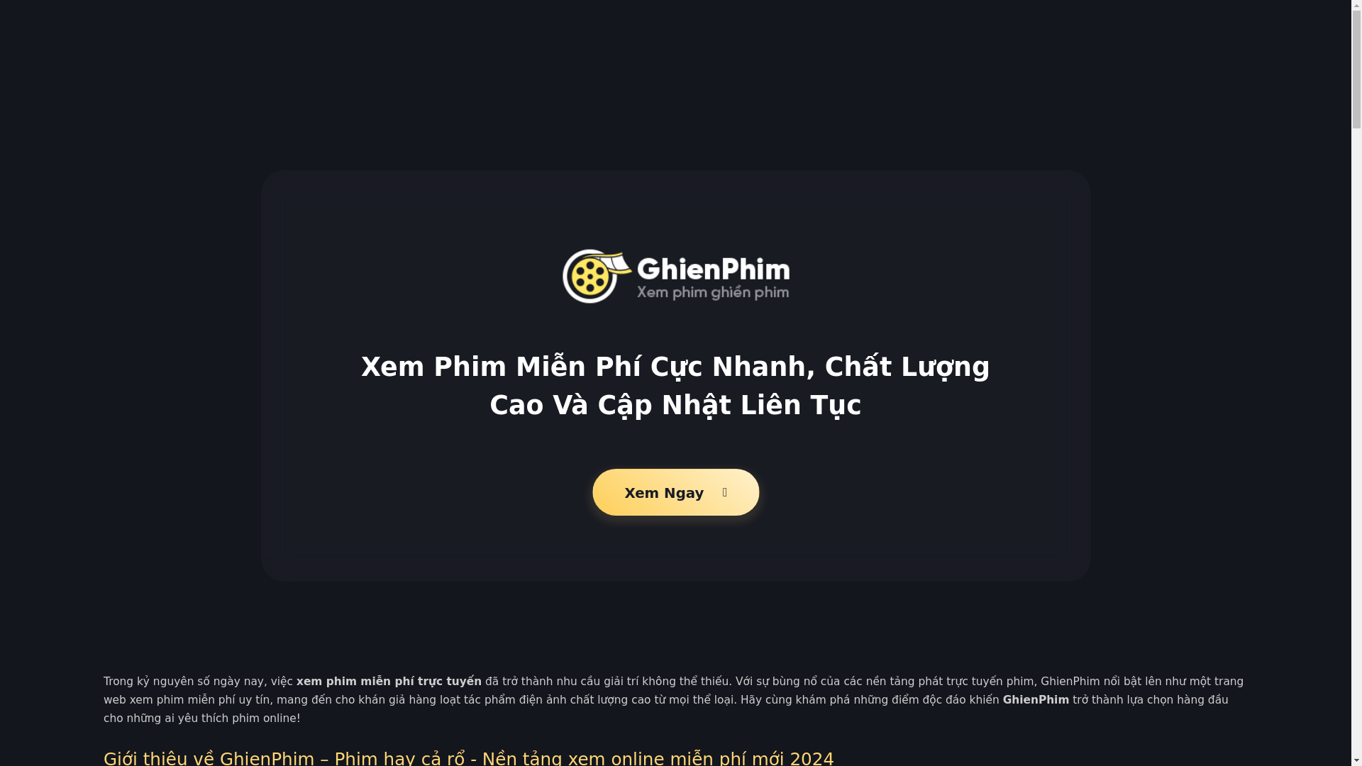 website screenshot of https://ghienphim.pages.dev/