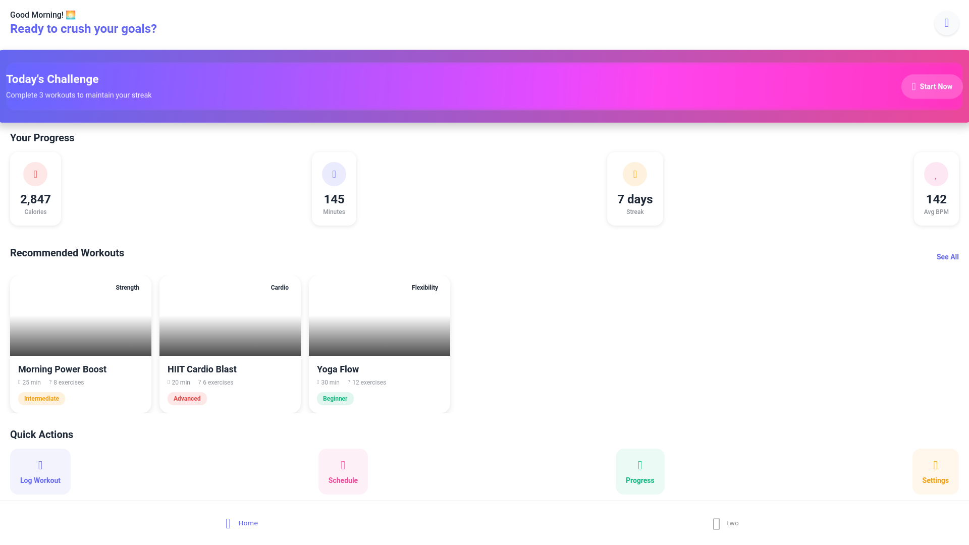 website screenshot of https://fit-tracker-app.pages.dev/