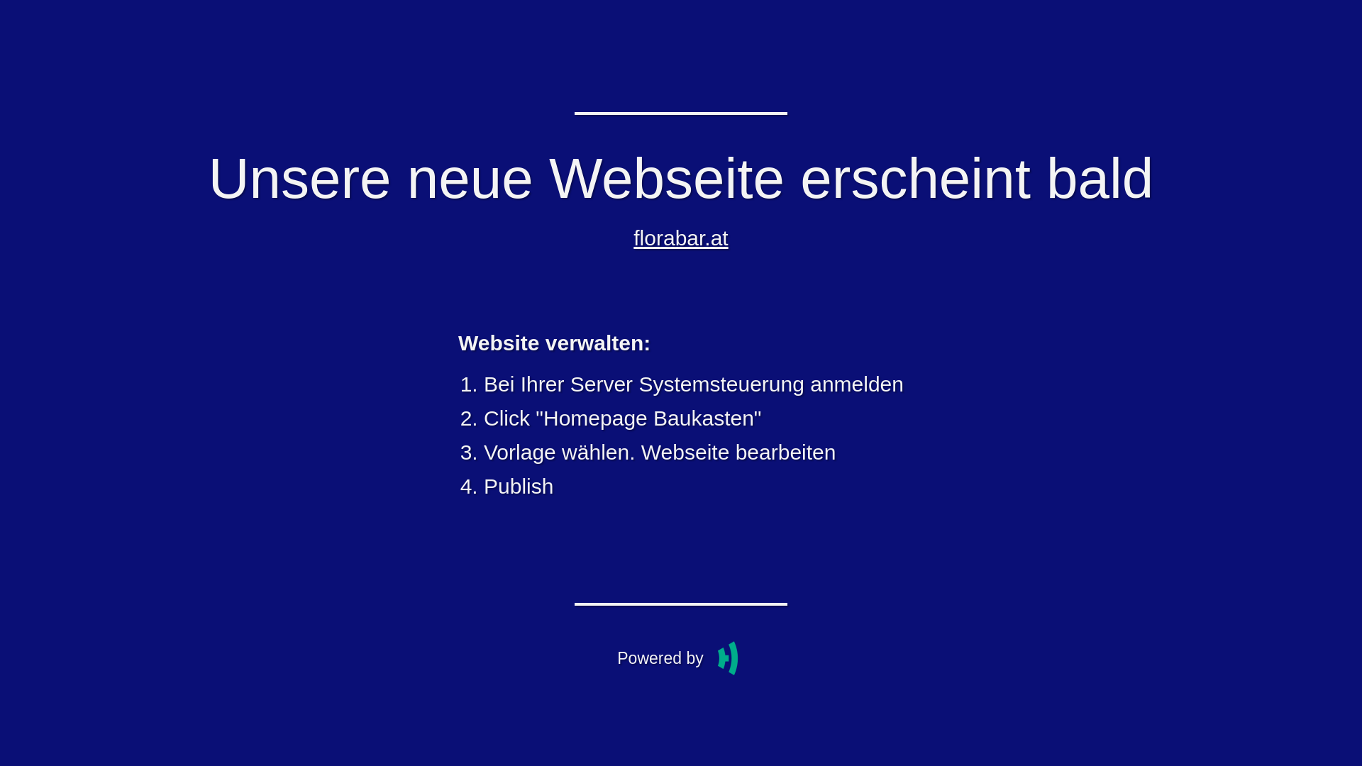 website screenshot of https://florabar.at/