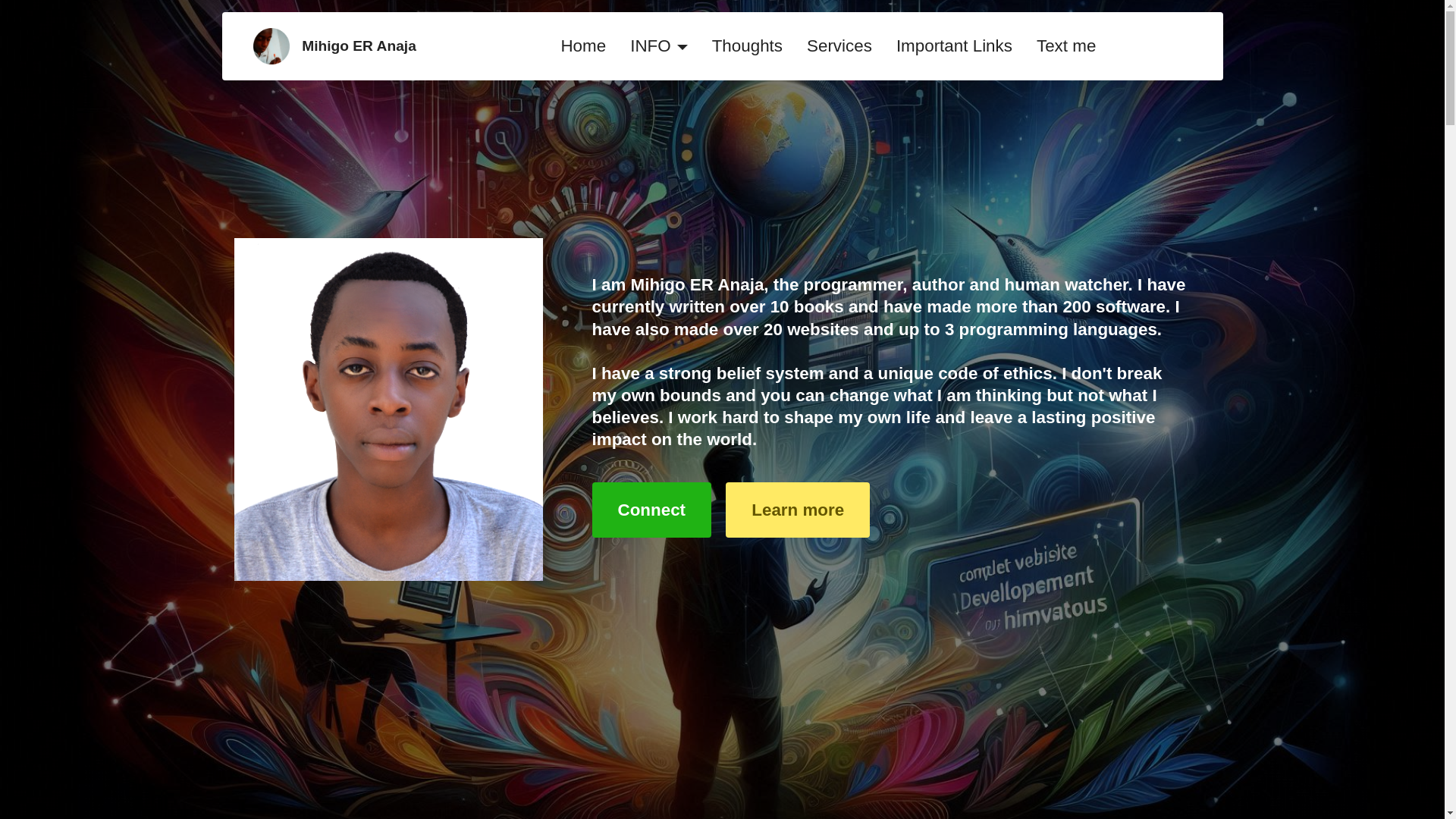 website screenshot of https://mihigoanaja.pages.dev/