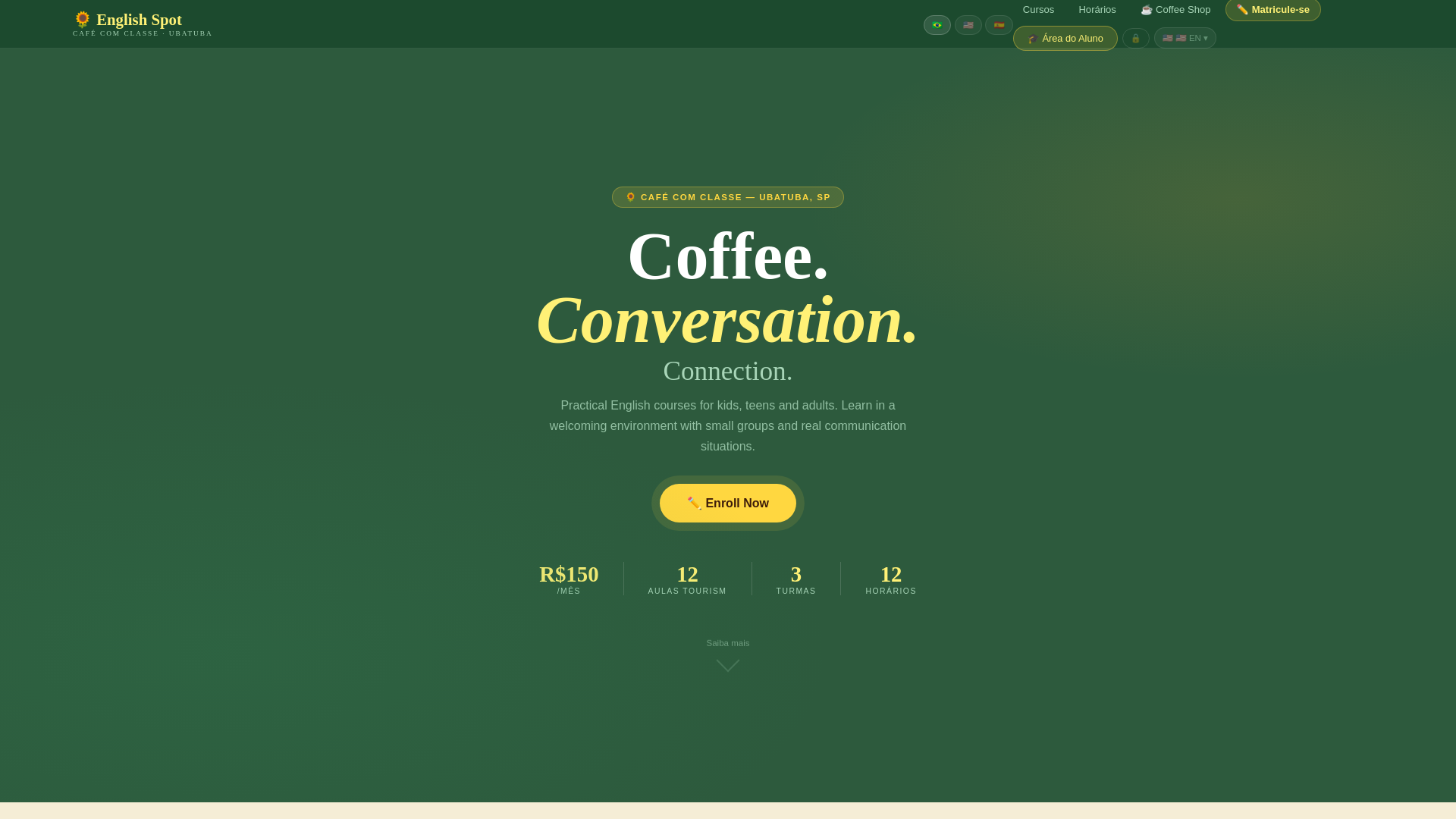 website screenshot of https://cafecomclasse.pro/