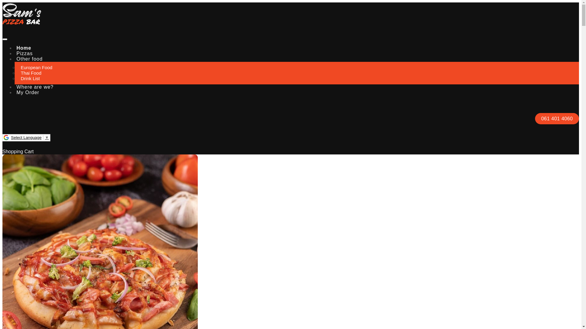 website screenshot of https://samsburgerbar.com/