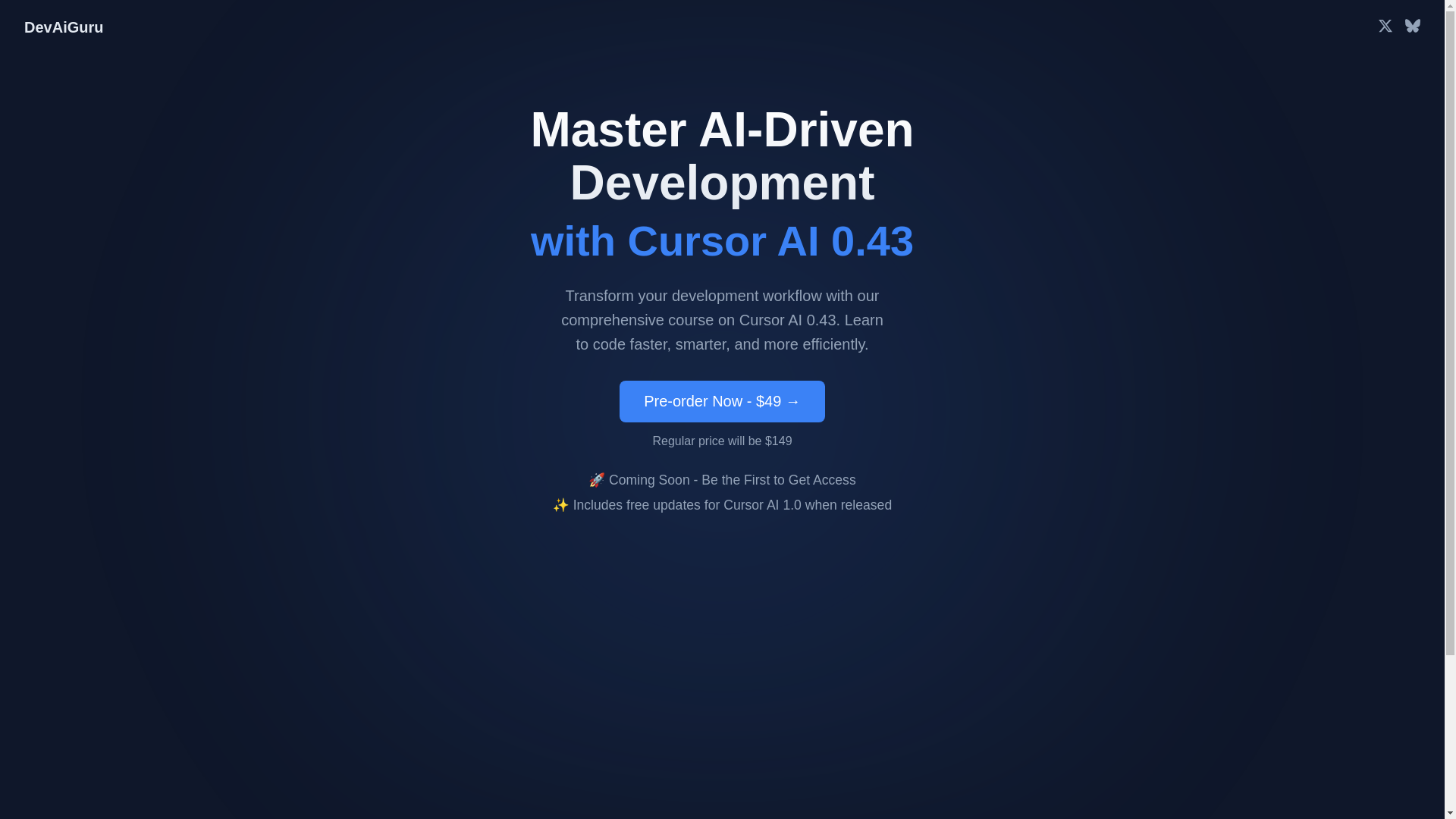 website screenshot of https://devaiguru-landing.pages.dev/