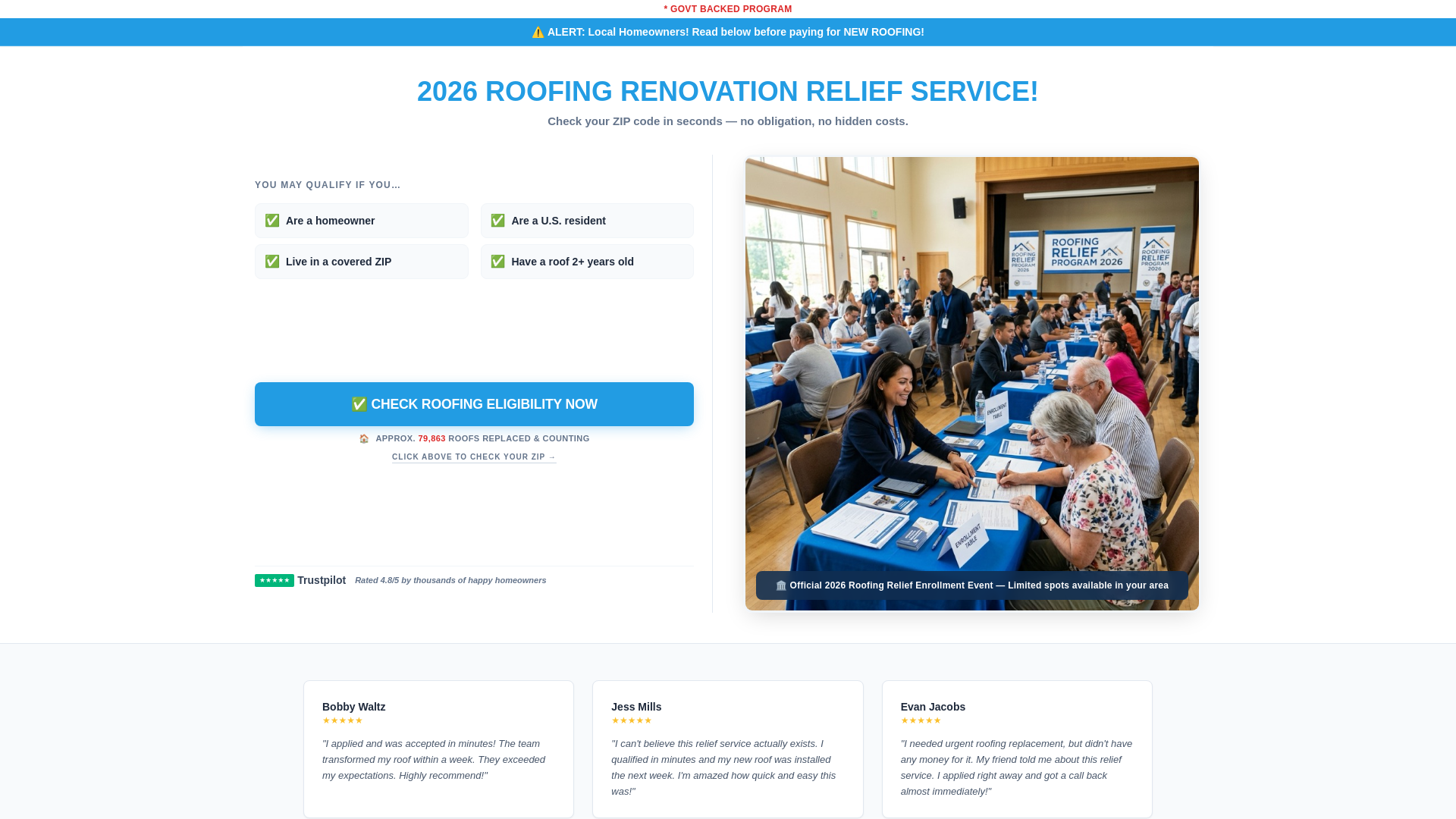 website screenshot of https://roofinghelperpro.com/