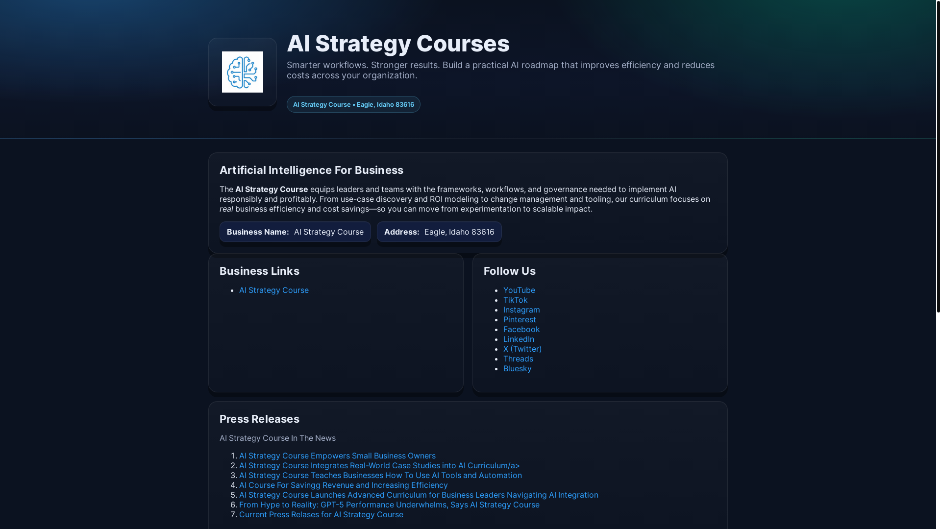 website screenshot of https://ai-innovation-lab.pages.dev/