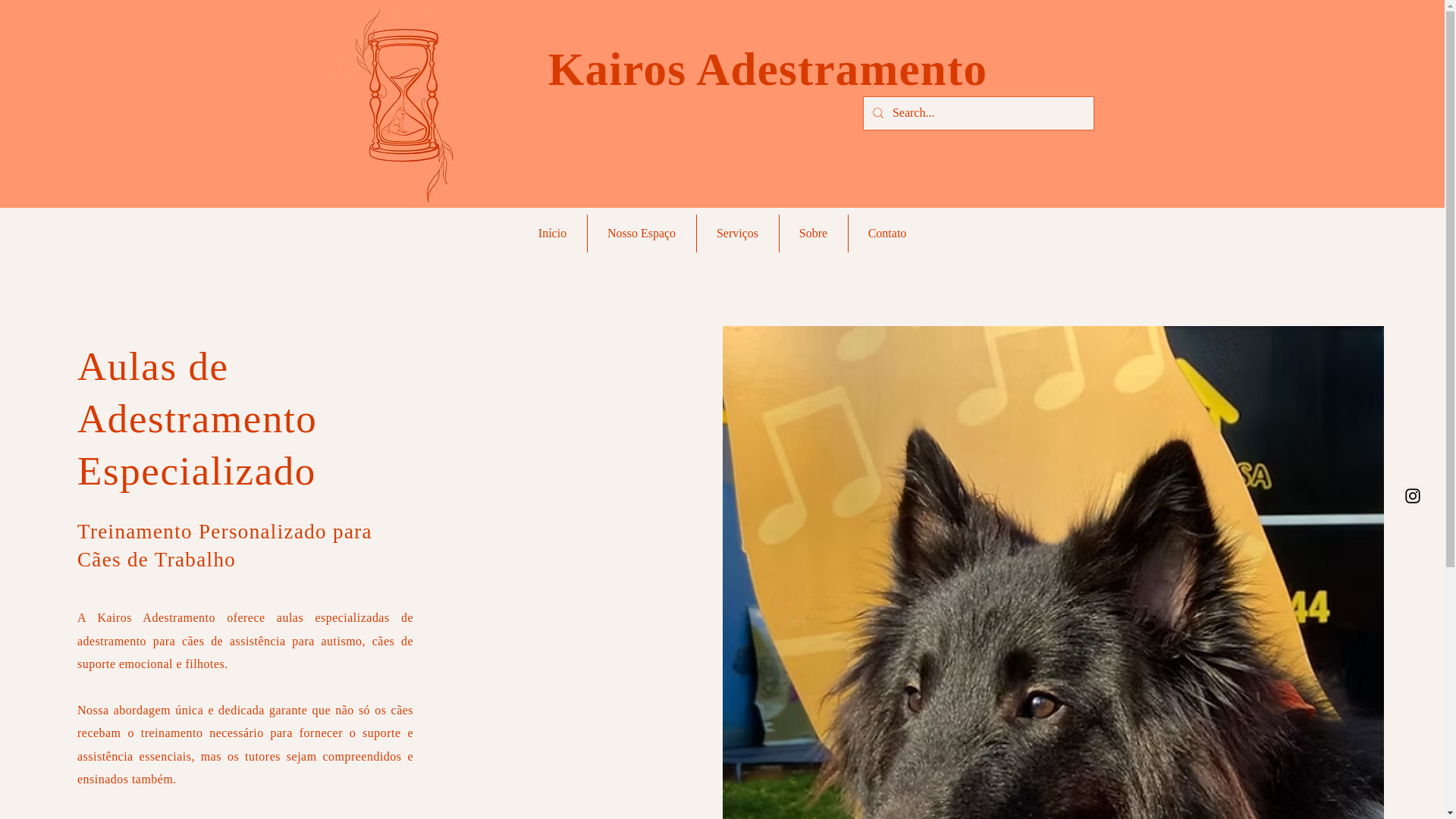 website screenshot of https://kairosadestramento.com.br/