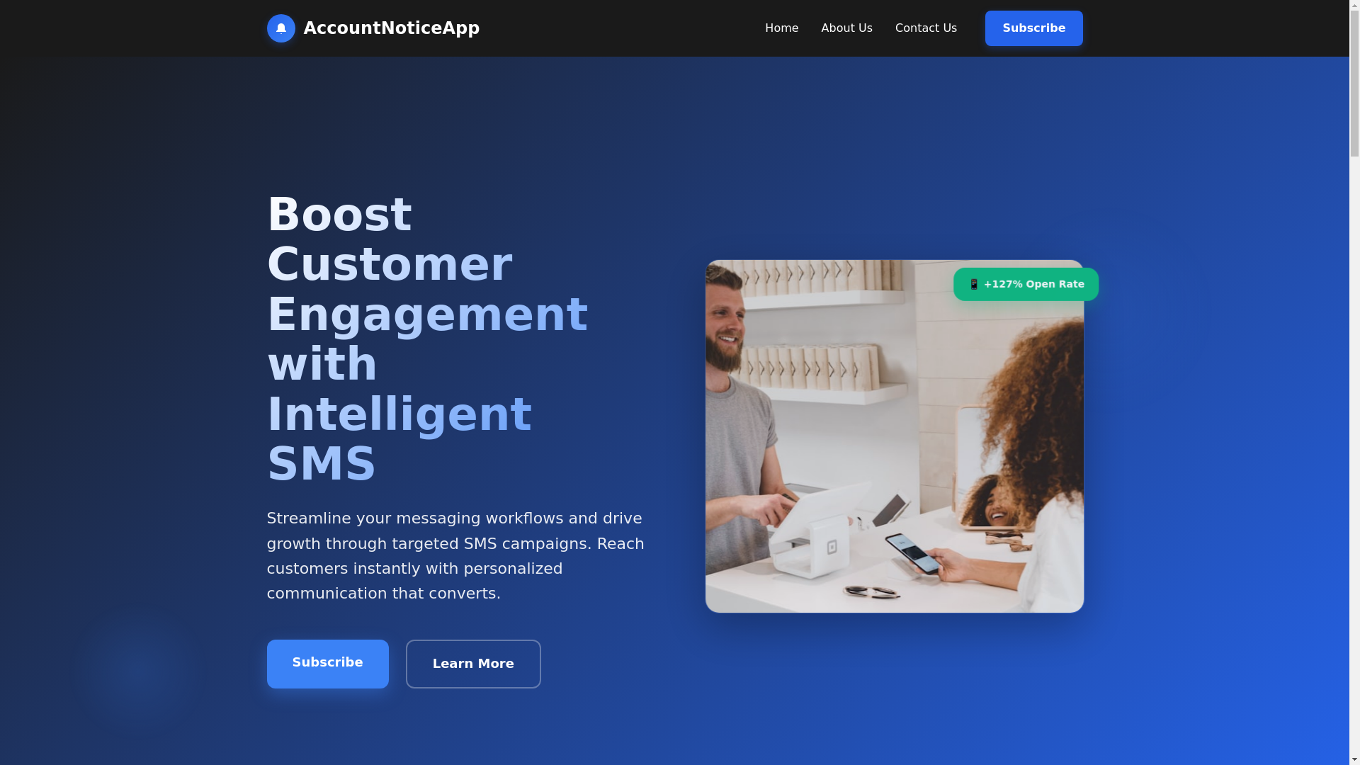 website screenshot of http://accountnoticeapp.com/tGGlHVBn