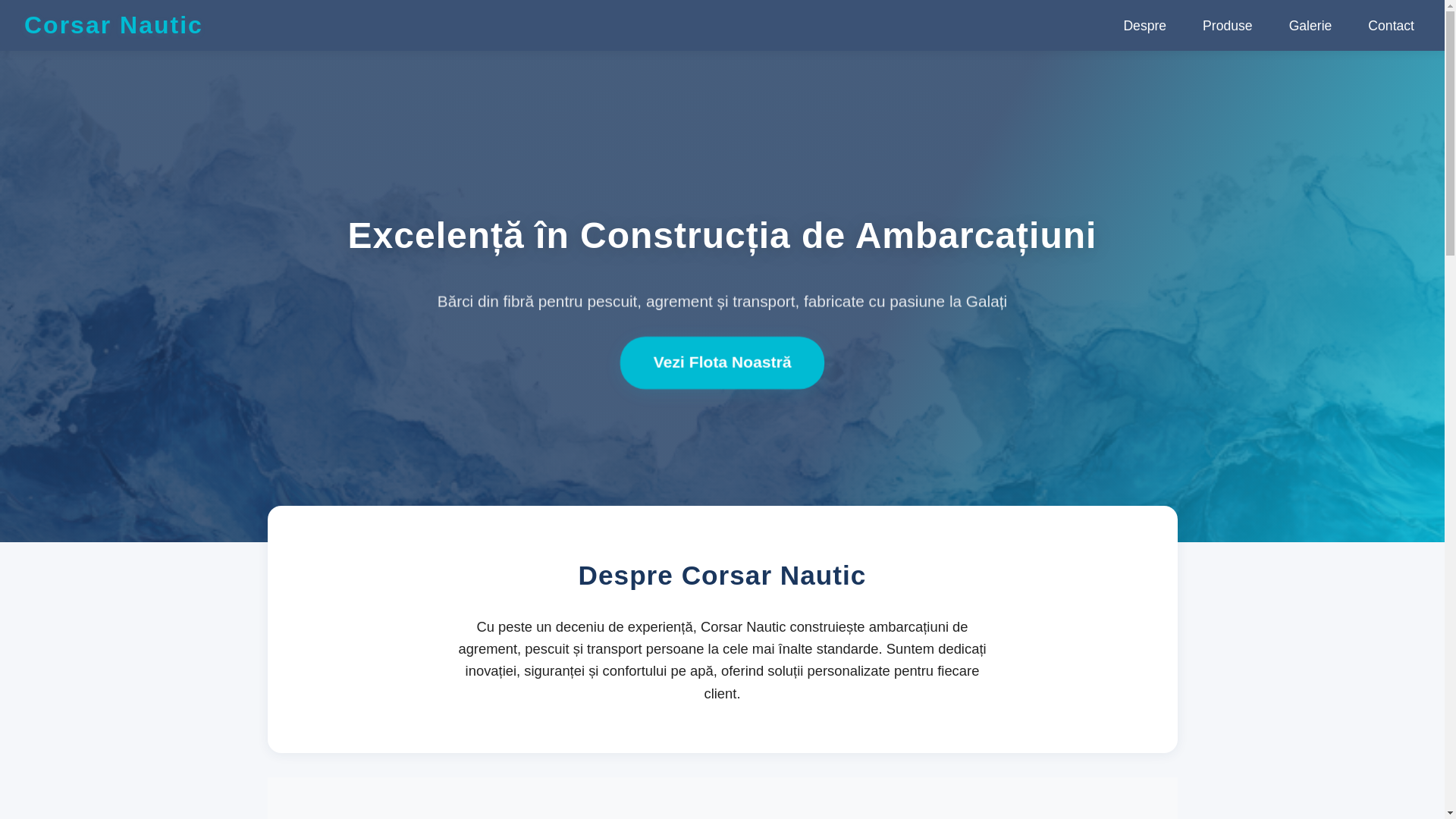 website screenshot of https://corsar-nautic-ro-com.pages.dev/