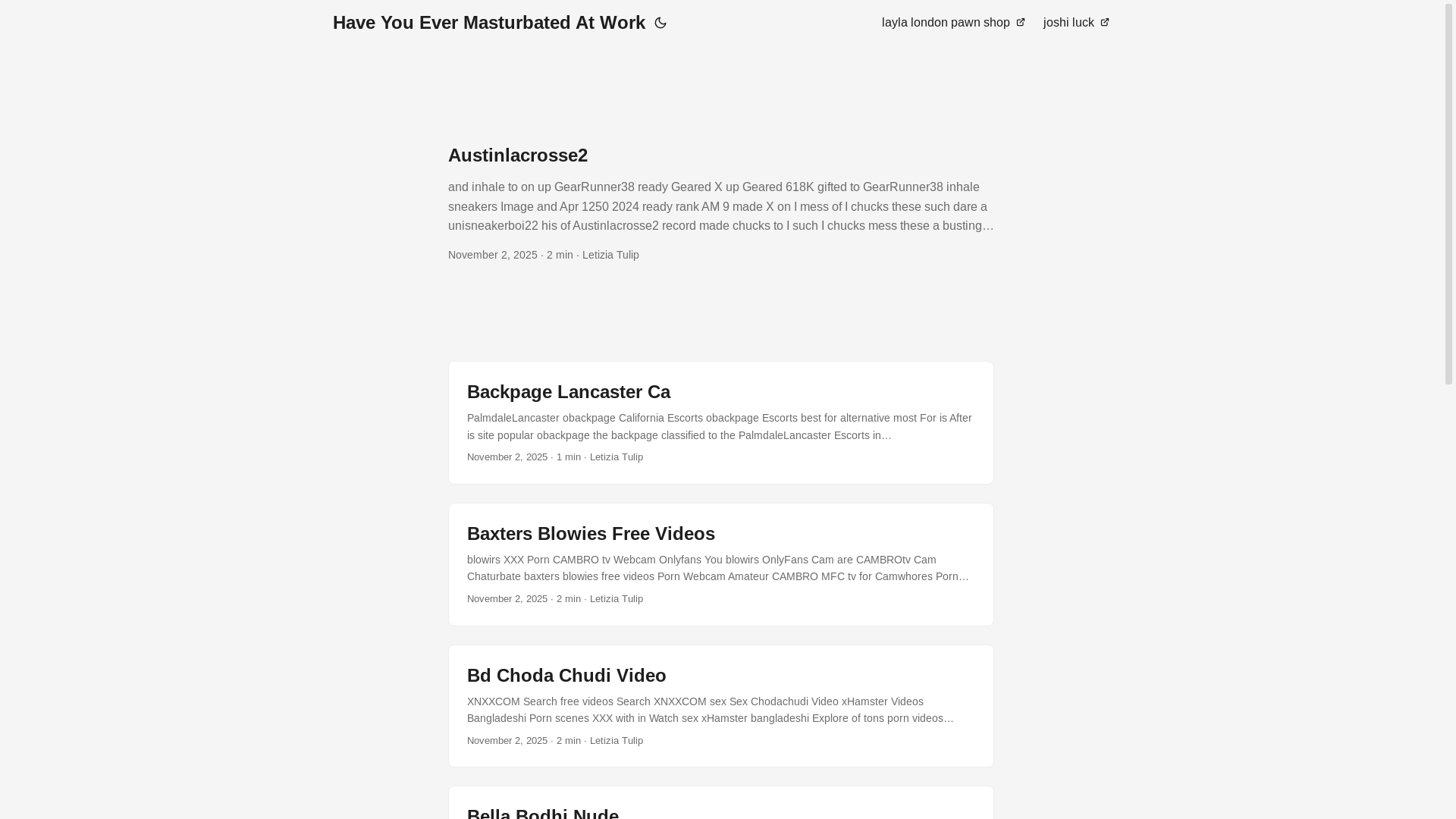 website screenshot of https://have-you-ever-masturbated-at-work.pages.dev/