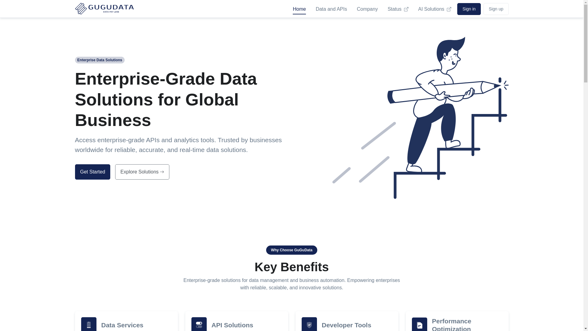 website screenshot of https://gugudata-io-portal.pages.dev/