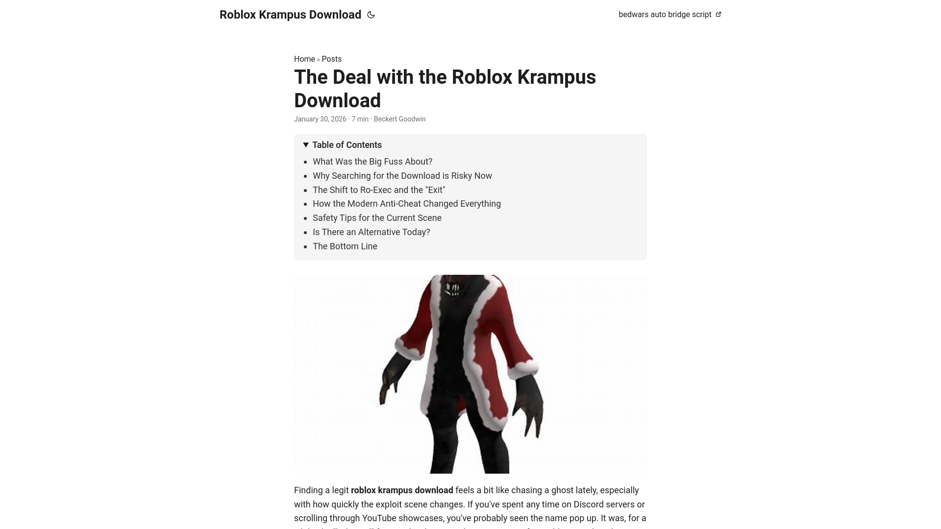 website screenshot of https://roblox-krampus-download.pages.dev/