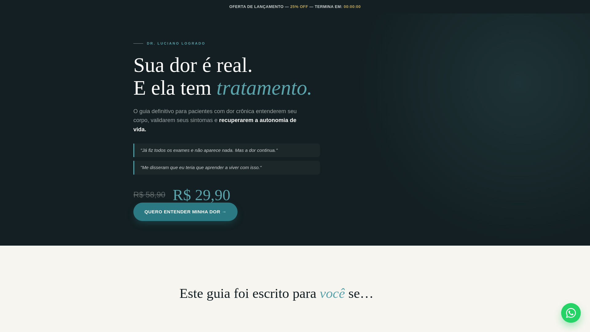 website screenshot of https://ebook---luciano-logrado---a-dor-que-ningu-m-acredita.pages.dev/