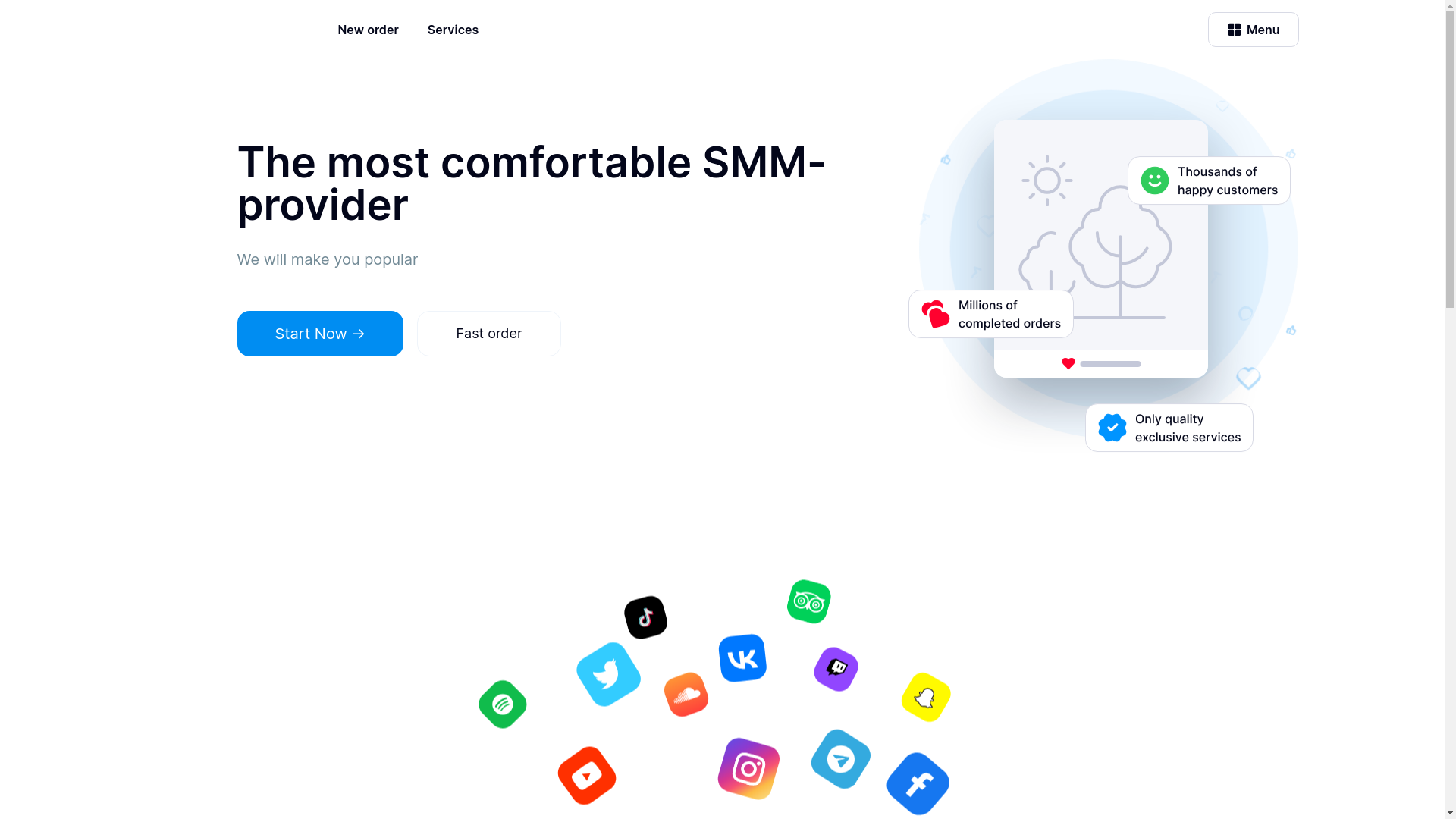 website screenshot of https://spacemarketing.space/