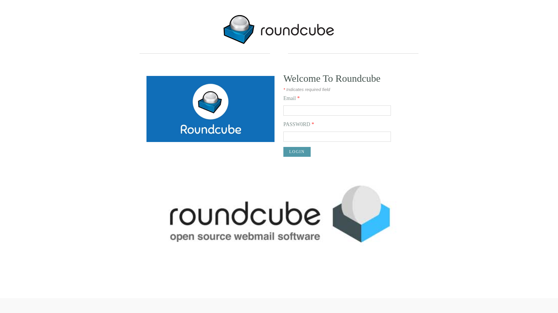 website screenshot of https://roundcubeemail.weebly.com