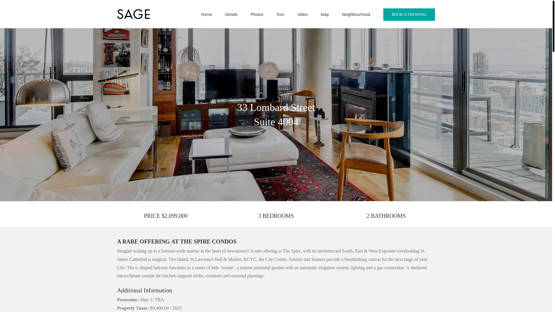 website screenshot of https://33lombardst-4004.com/