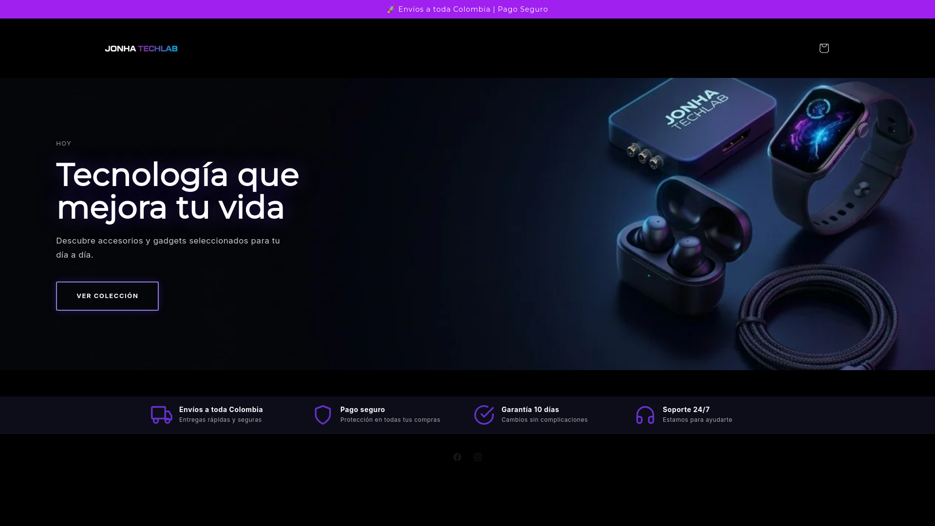 website screenshot of https://jonhatechlab.com