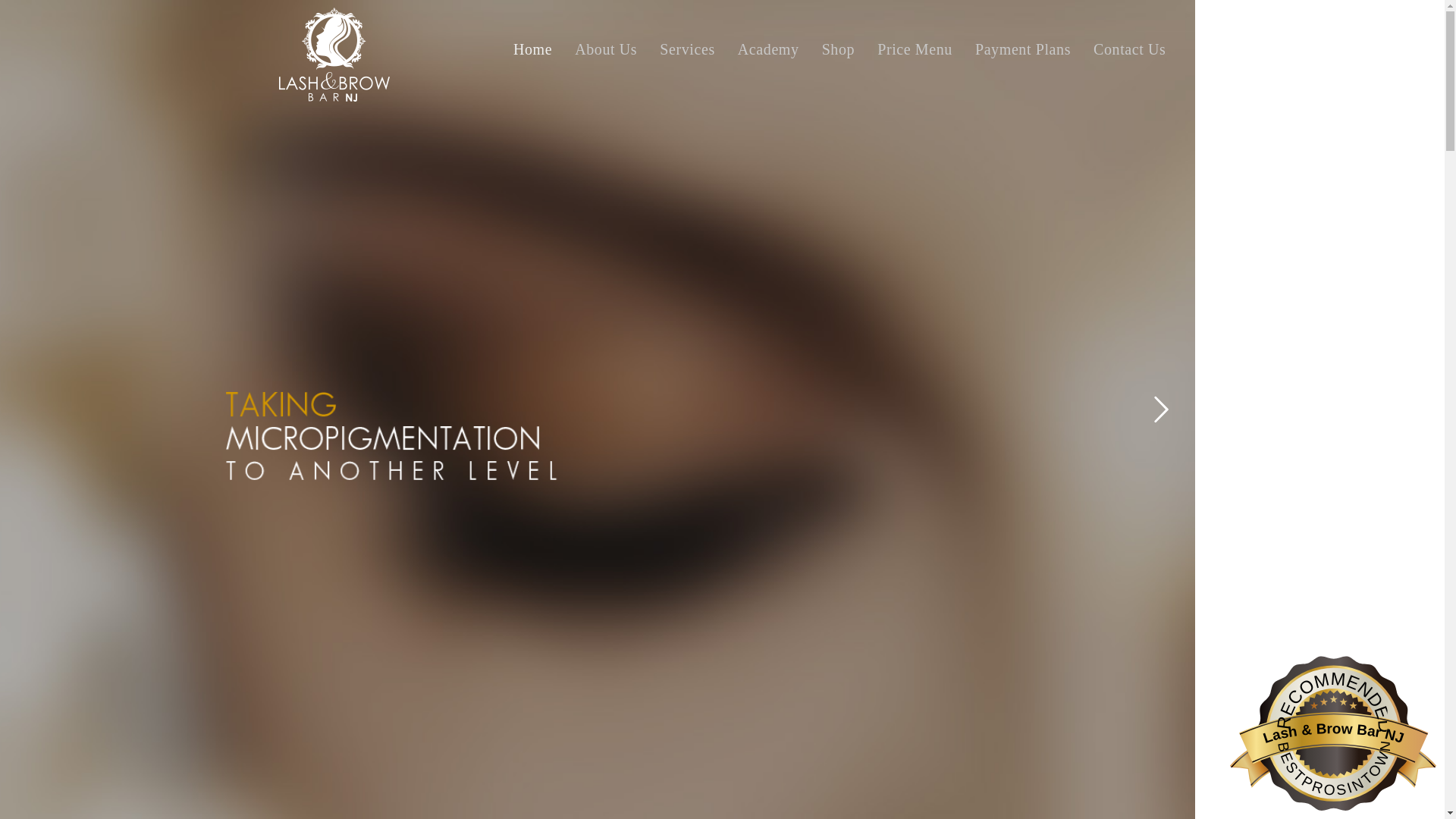 website screenshot of https://pmuacademyandstudio.com/