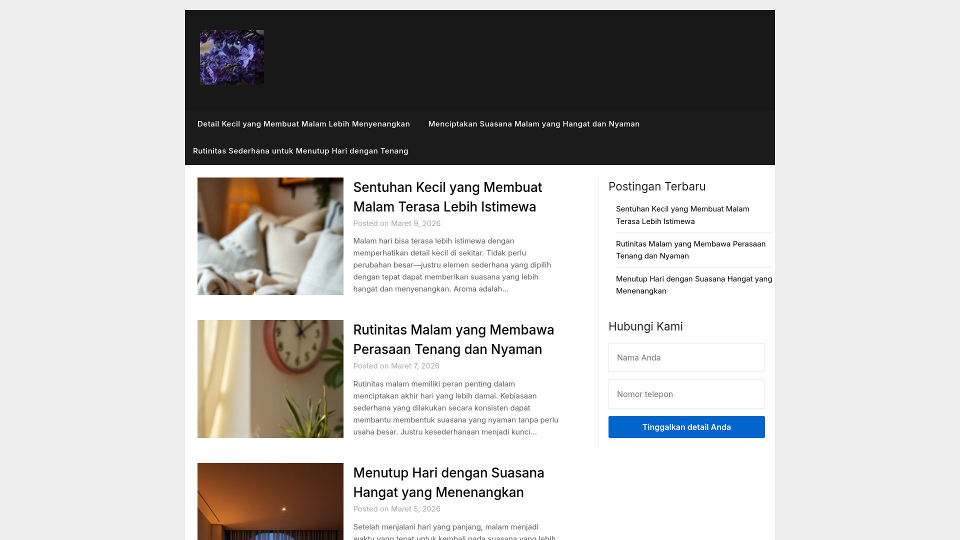 website screenshot of https://gqvac.onl/