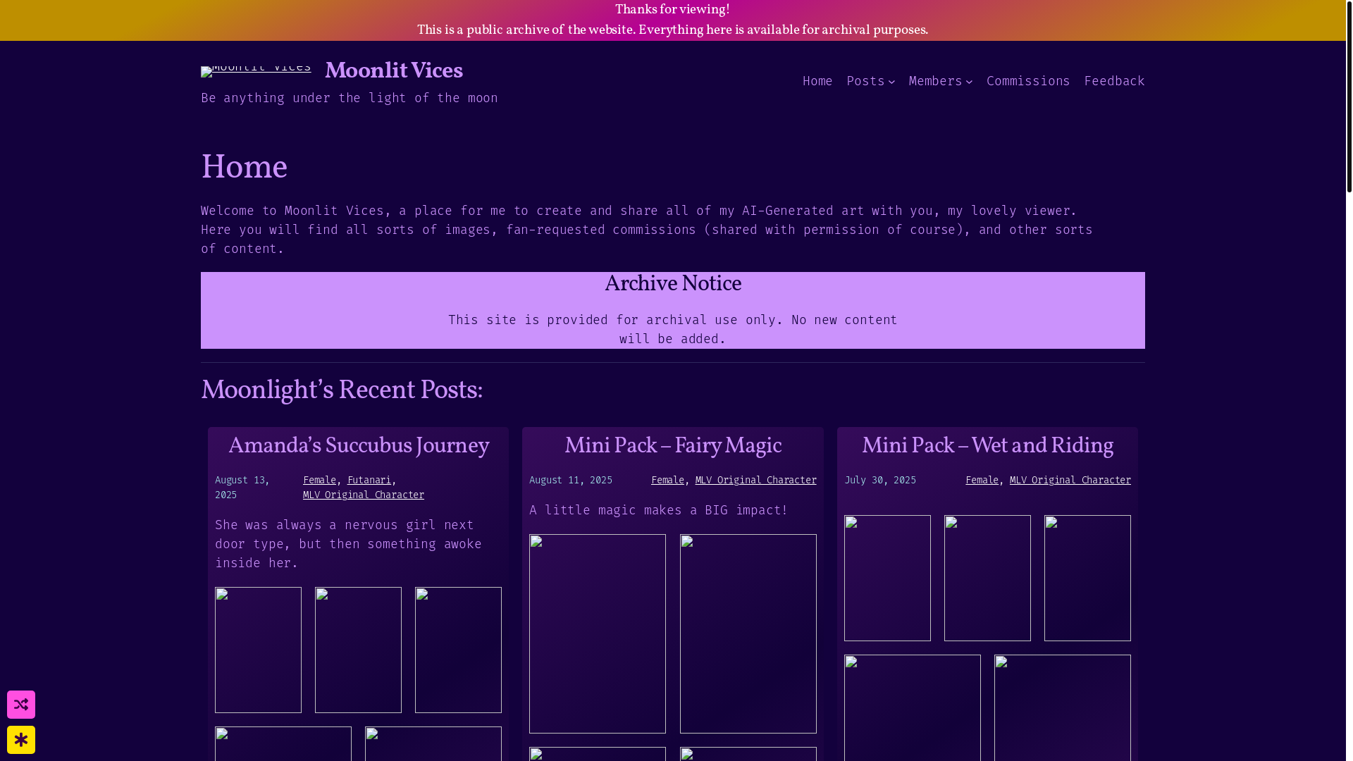 website screenshot of https://mlv-static.pages.dev/