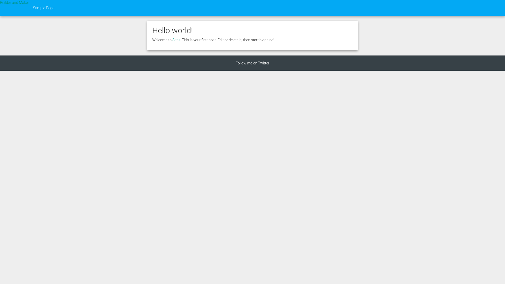 website screenshot of https://builderandmaker.tv/
