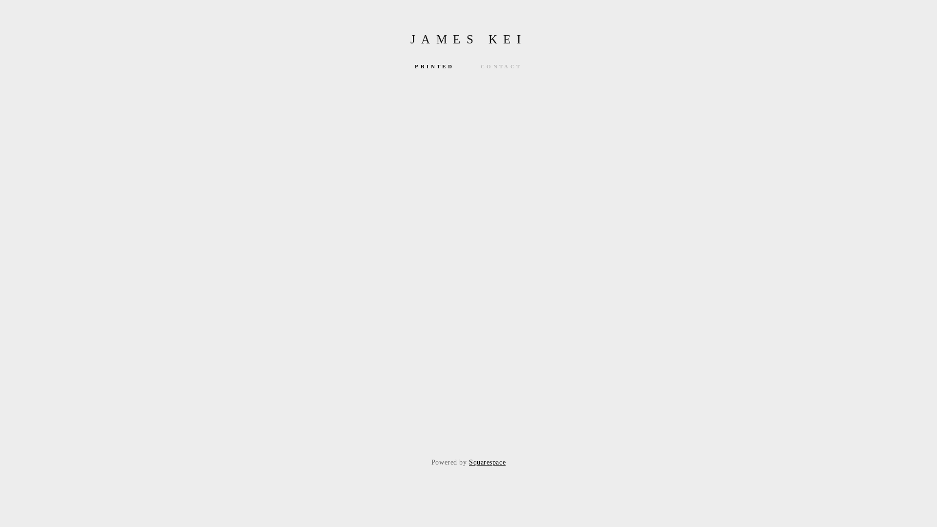 website screenshot of https://jameskei.com/