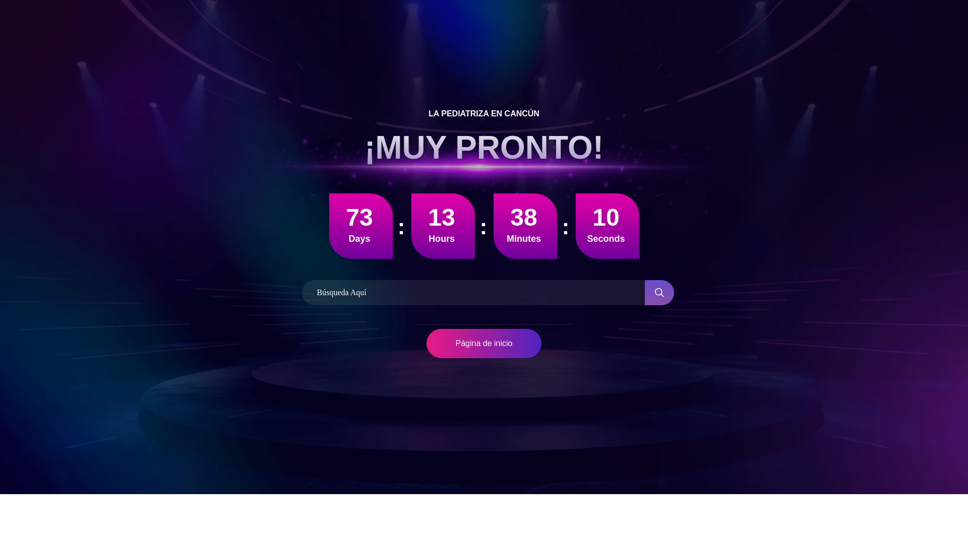 website screenshot of https://lapediatrizaconcausa.com/