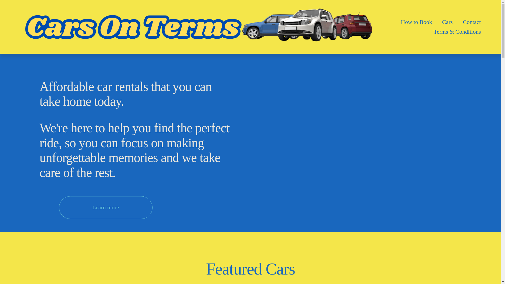 website screenshot of https://carsonterms-rentals.com/