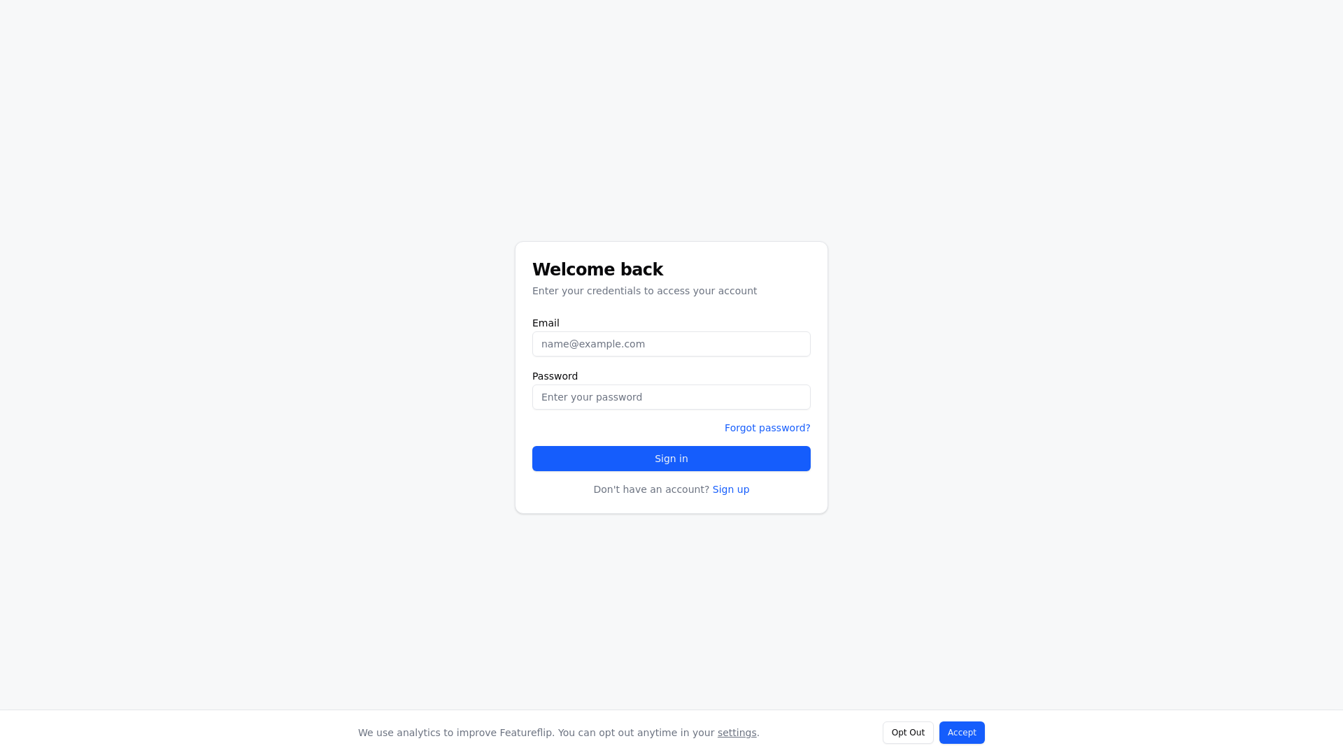 website screenshot of https://featureflip.pages.dev/