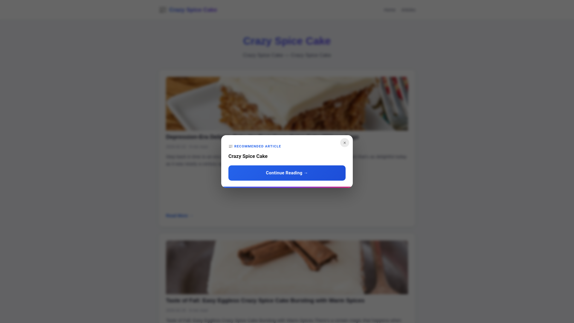 website screenshot of https://crazy-spice-cake.pages.dev/