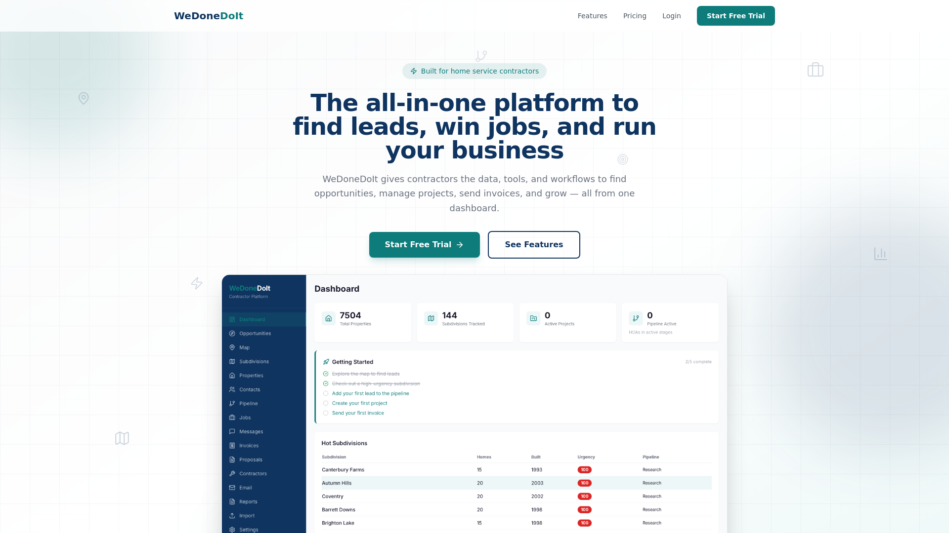 website screenshot of https://homesynctoday.com/