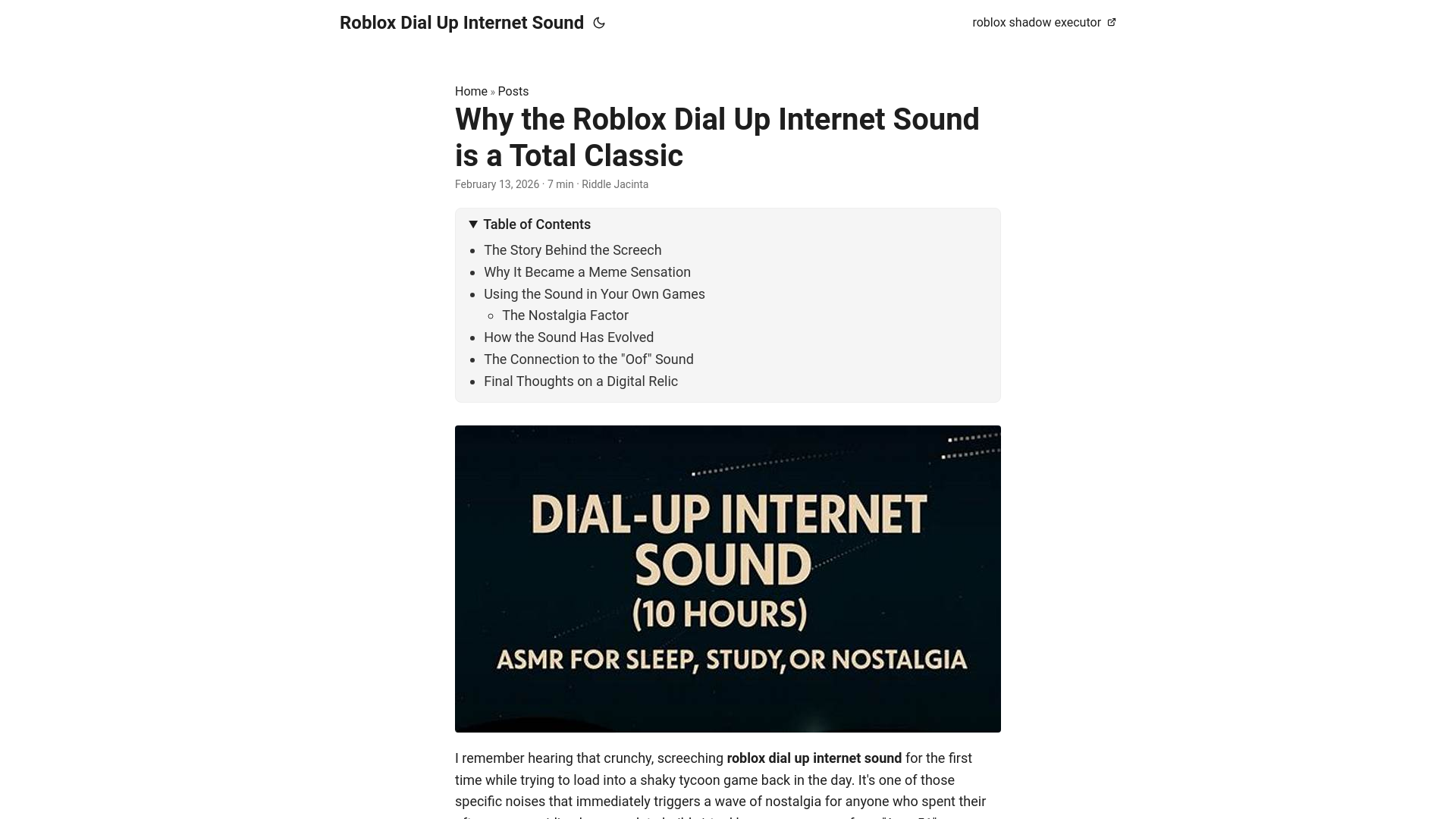 website screenshot of https://roblox-dial-up-internet-sound4.pages.dev/