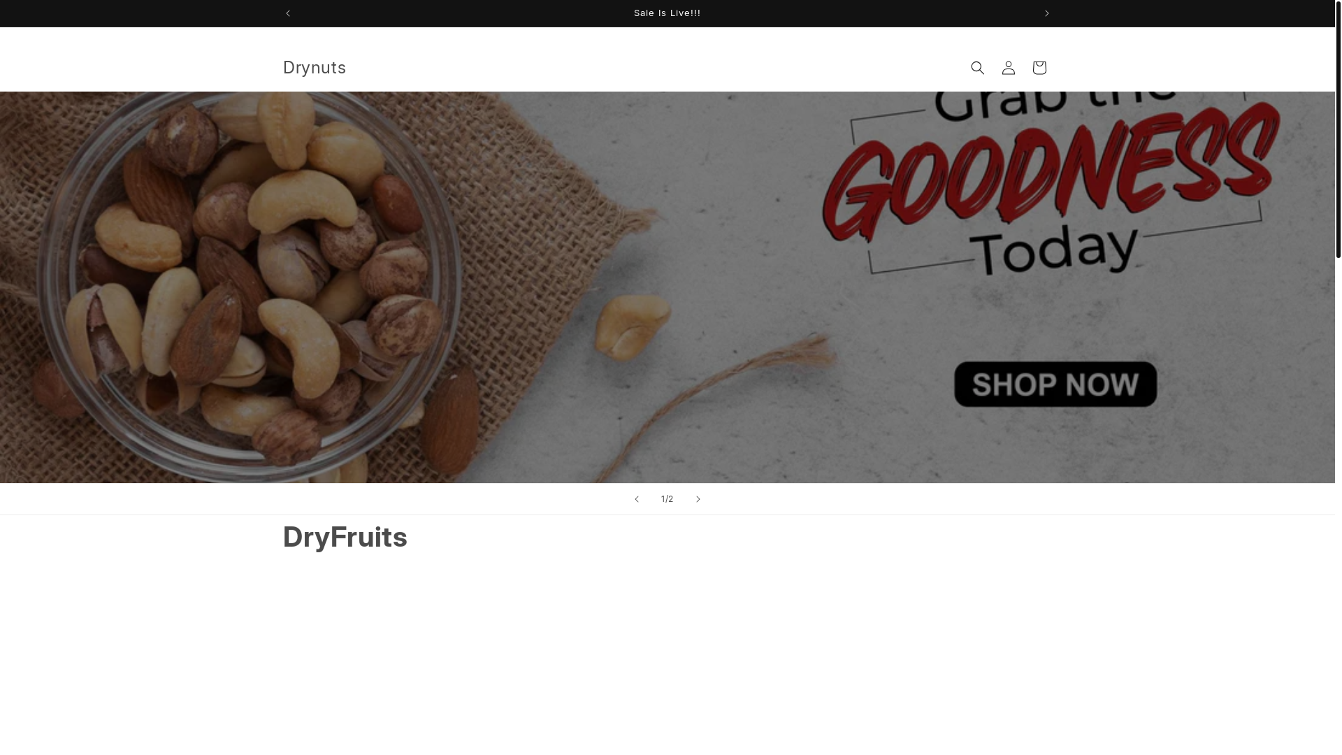 website screenshot of https://sanvi-mart.in/