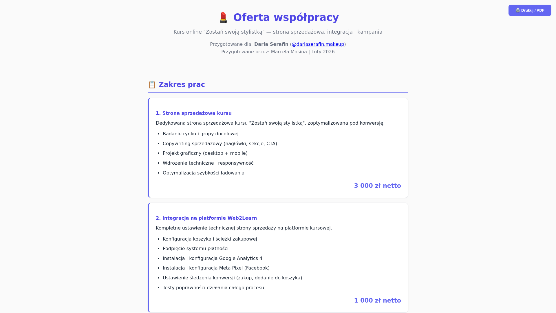 website screenshot of https://oferta-daria-serafin.pages.dev/