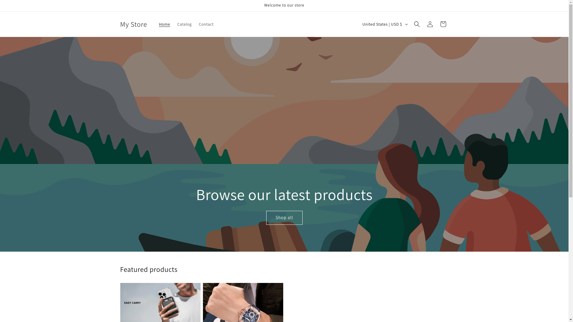 website screenshot of https://olockuni.store/