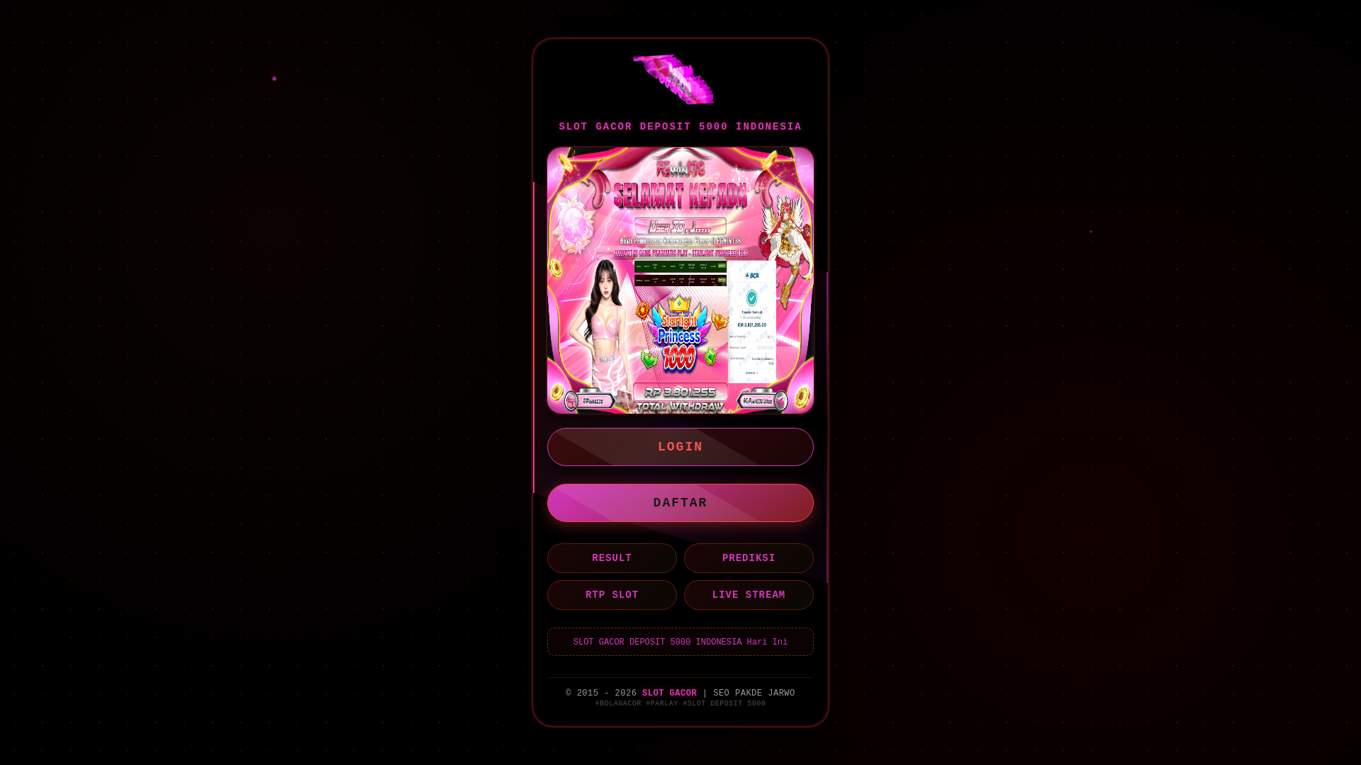 website screenshot of https://slot-deposit-goceng.pages.dev/