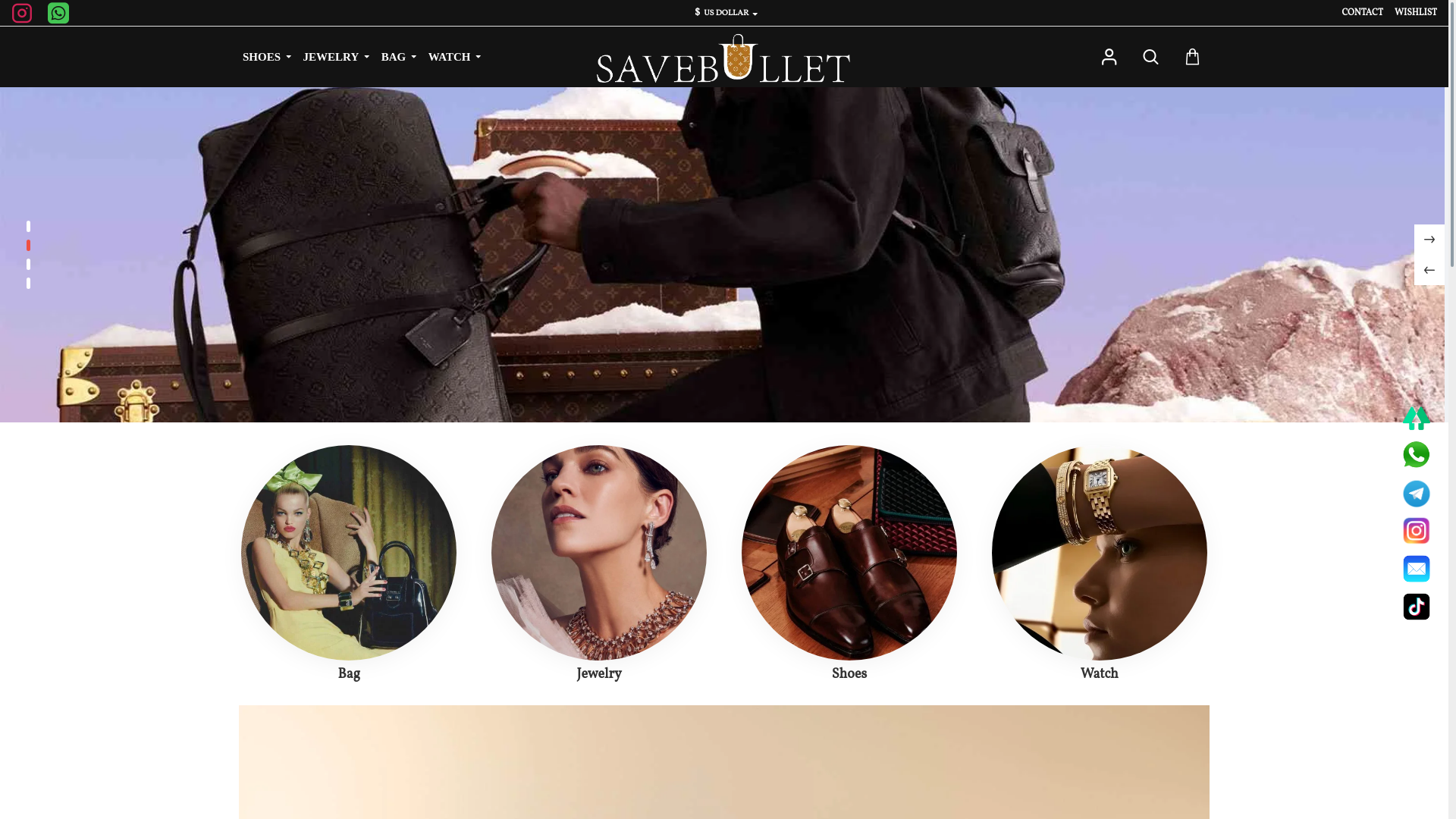 website screenshot of https://thatgirl-lux.com/