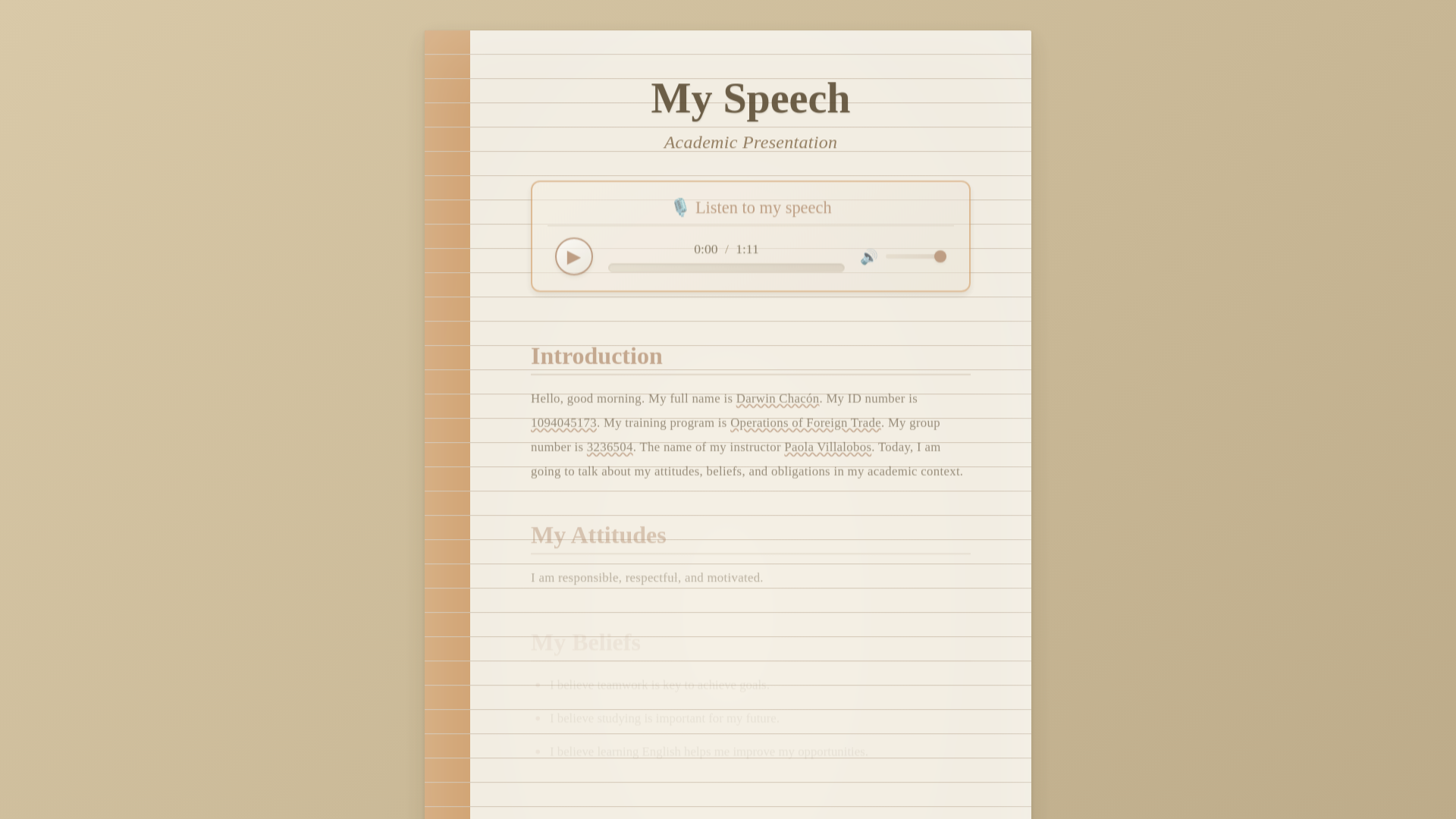 website screenshot of https://darwinaudio.pages.dev/
